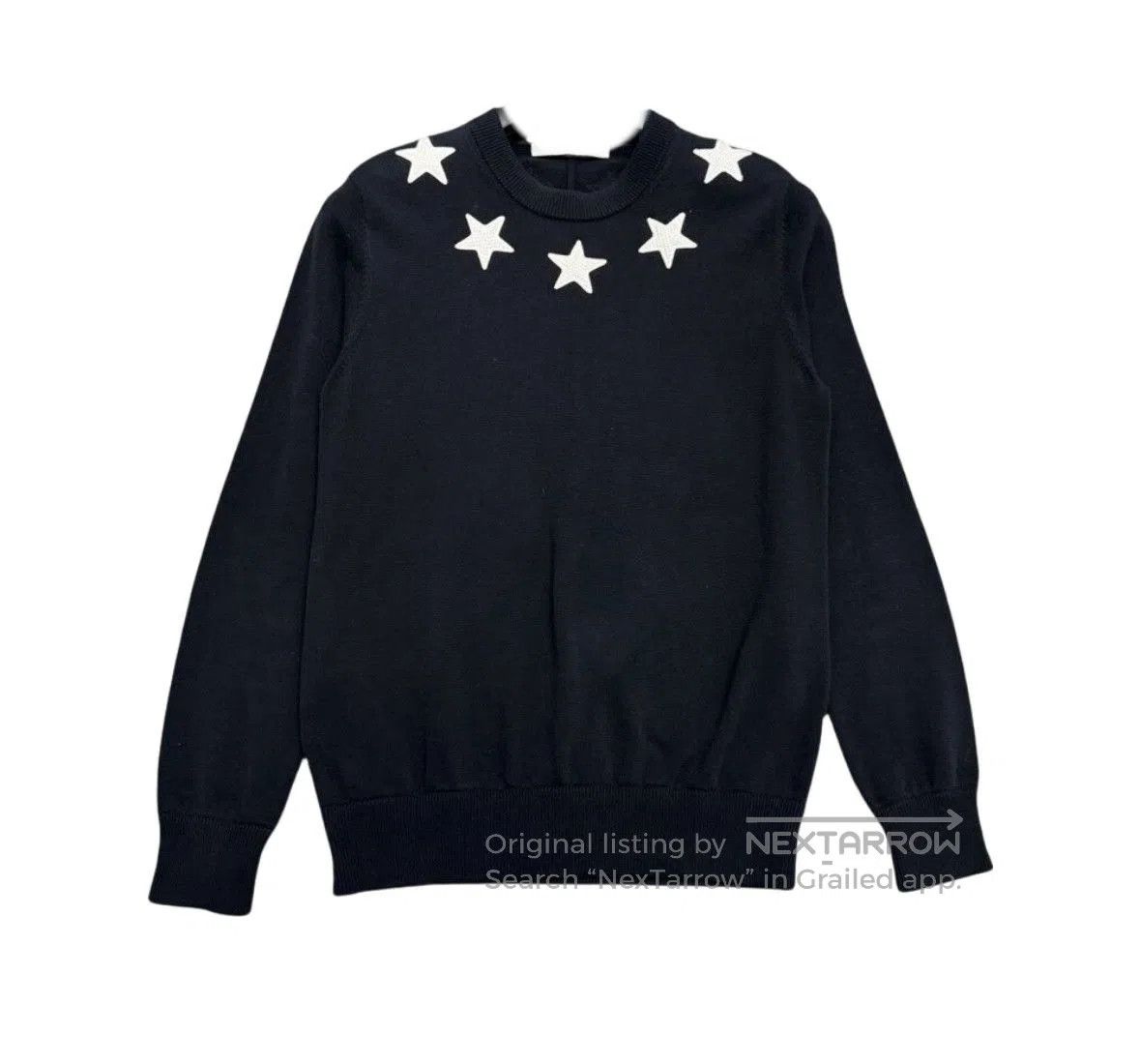 Givenchy Givenchy Black Star Knit Sweatshirt. Size US M / EU 48-50 / 2 - 1 Thumbnail