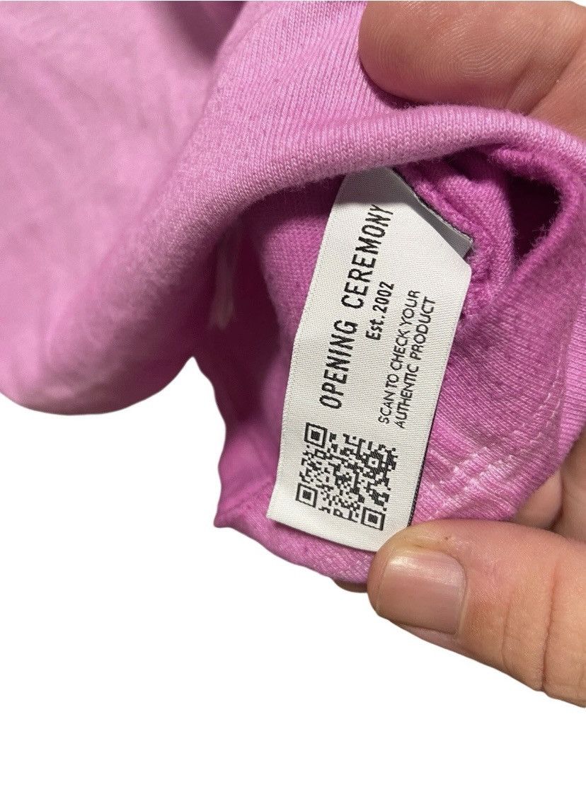 Opening Ceremony Opening Ceremony Oversized Pink Embroidered Rose Tee Size US L / EU 52-54 / 3 - 9 Thumbnail