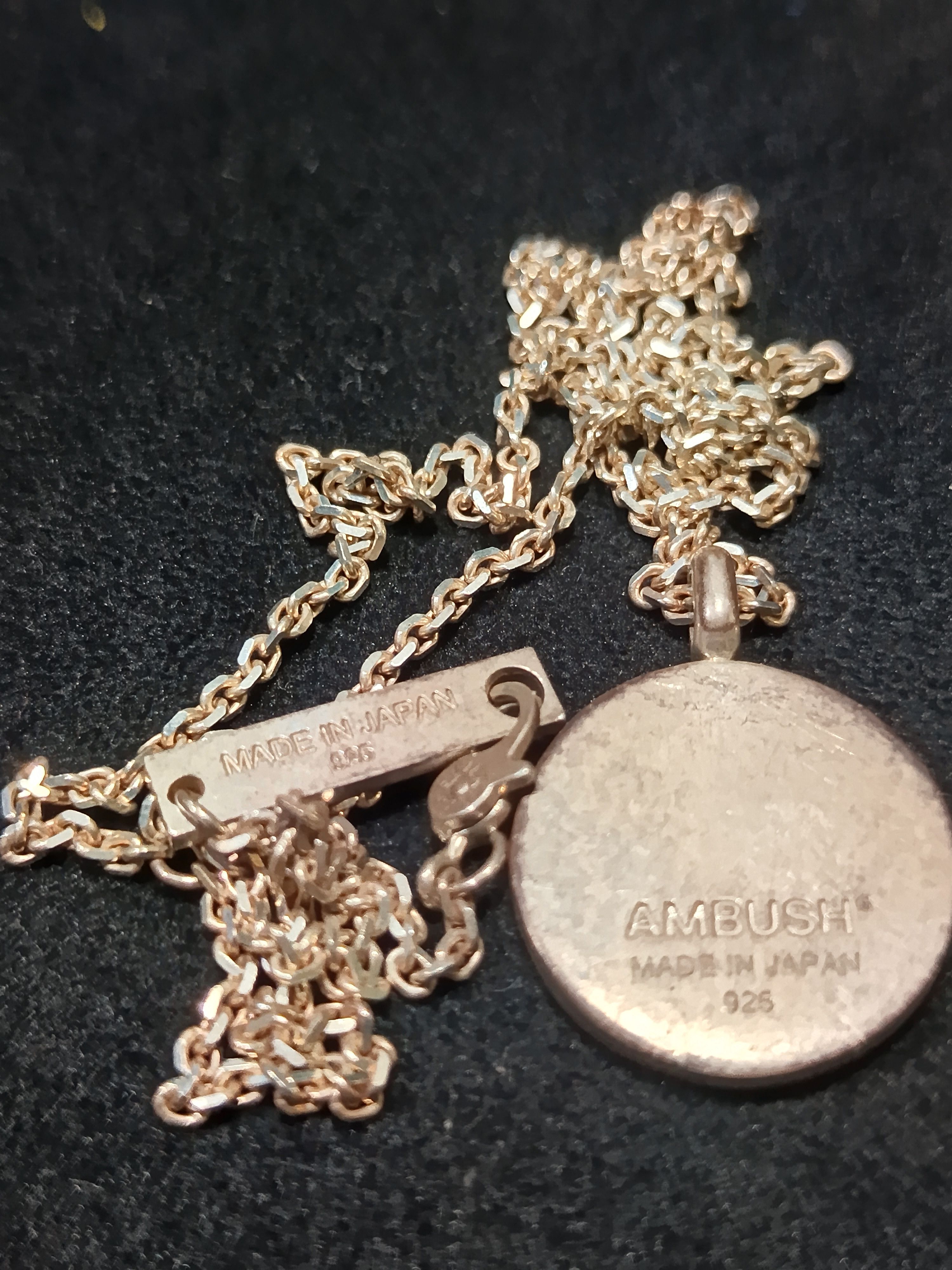 Ambush Design Silver 925 Ambush epoxy pendants necklace Size ONE SIZE - 2 Thumbnail