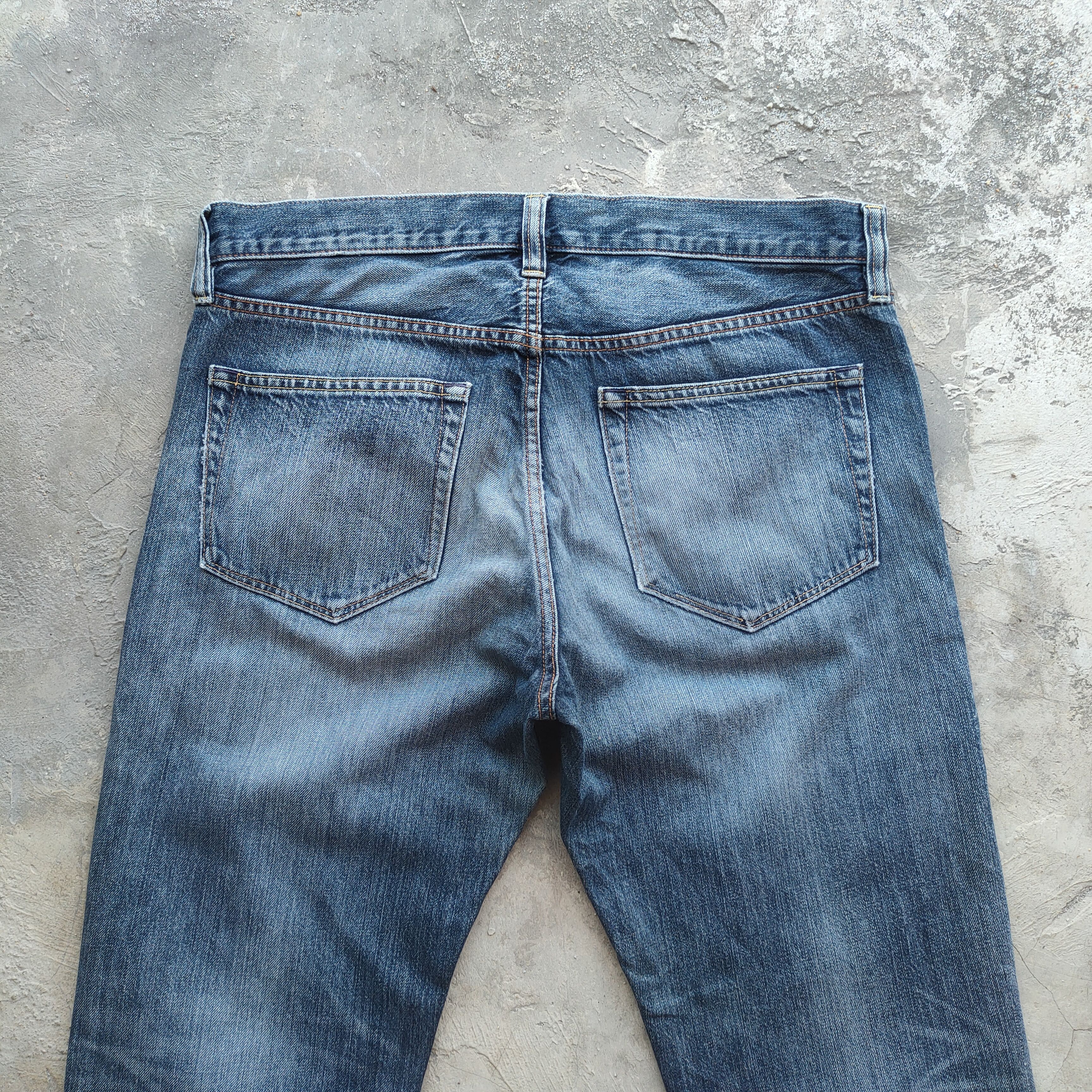 Japanese Brand W34 VINTAGE JAPANESE MUJI DISTRESSED FADED JEANS PANTS Size US 34 / EU 50 - 9 Thumbnail