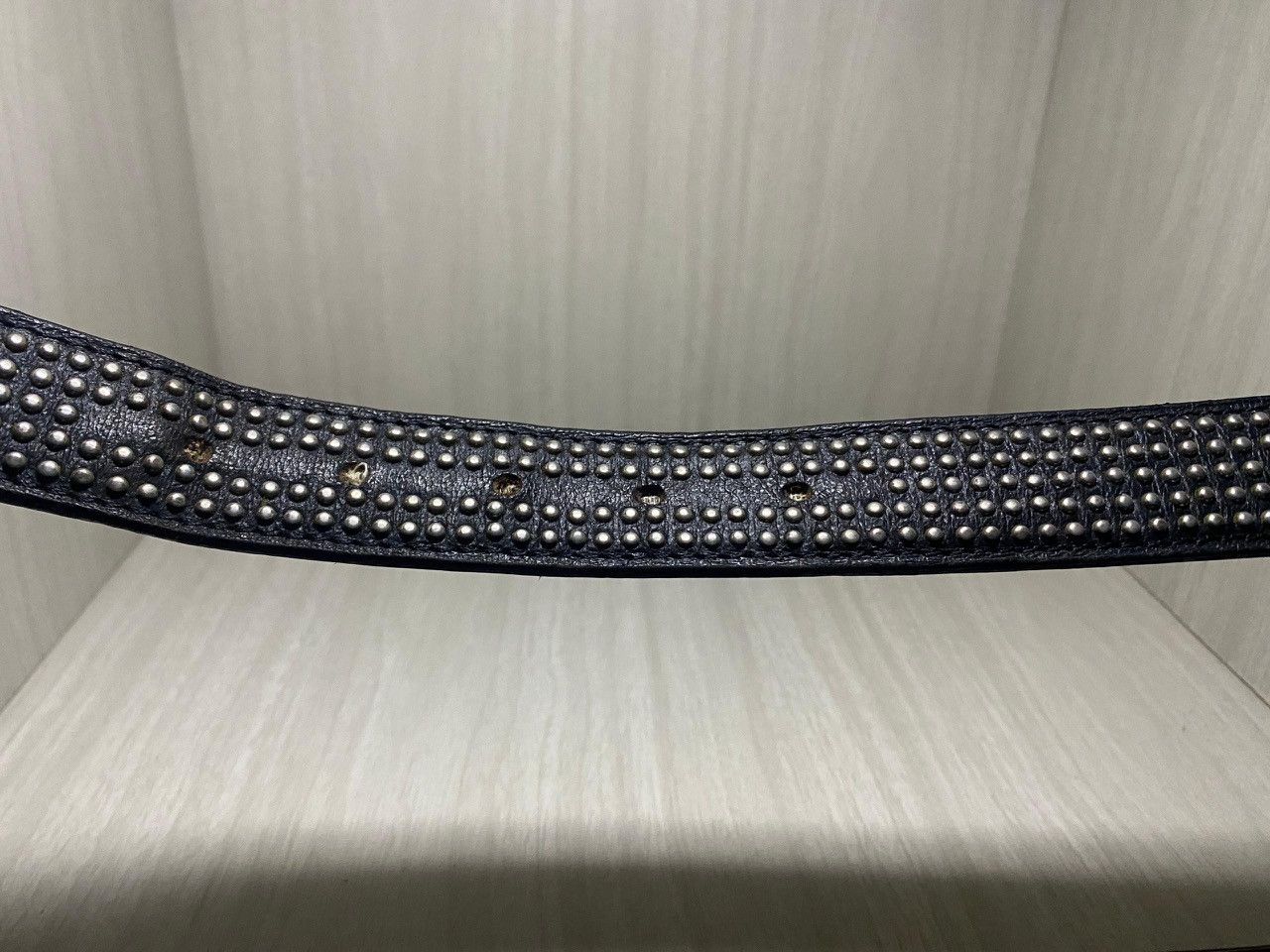 Balmain Balmain ss12 Western Stud Belt 5 Holes Max 36 Size ONE SIZE - 7 Thumbnail
