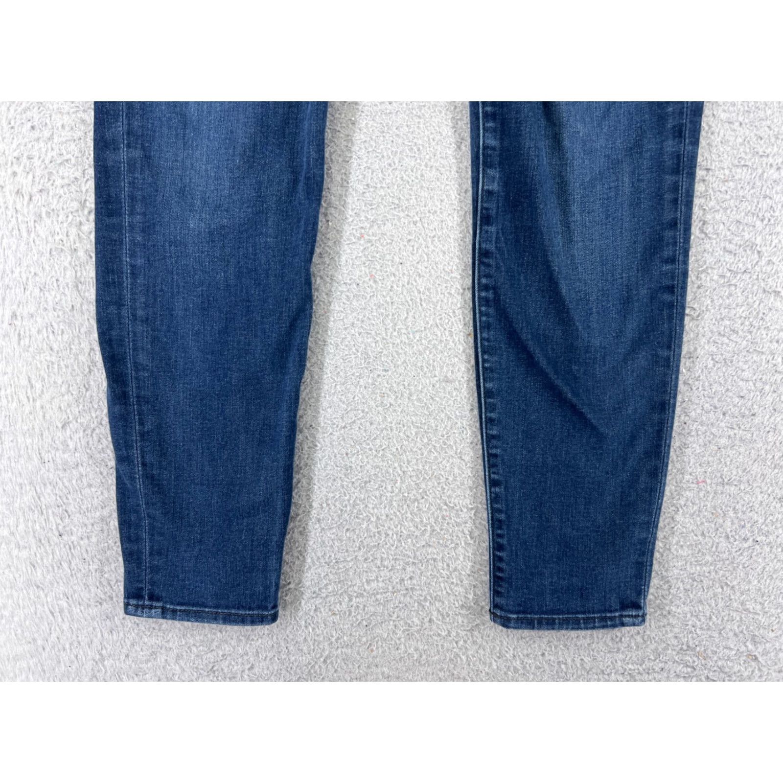 Lucky Brand Lucky Brand Jeans Women 10 Blue Denim Slim Skinny 5-Pocket Regular Inseam 26 in Cotton Stretch Comfort Modern Classic American Size 32" / US 10 / IT 46 - 2 Thumbnail