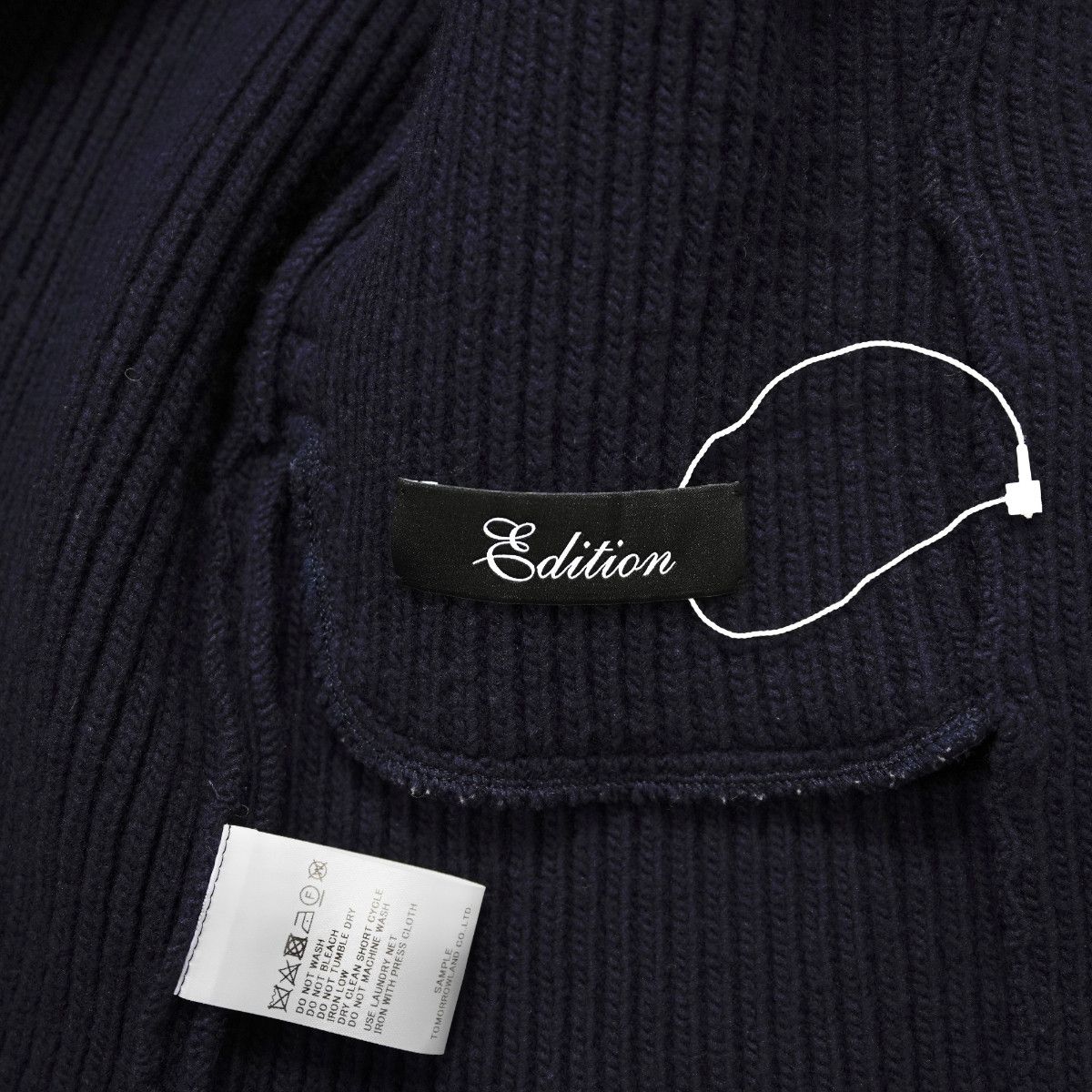 Edition Japan EDITION Shawl Collar Cardigan Navy Size US M / EU 48-50 / 2 - 3 Thumbnail