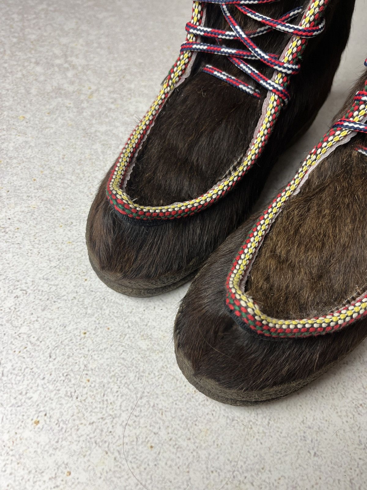 Hysteric Glamour Vintage Fimbul Original Reindeer Fur Boots Apres Ski Topaz Size US 9 / IT 39 - 5 Thumbnail