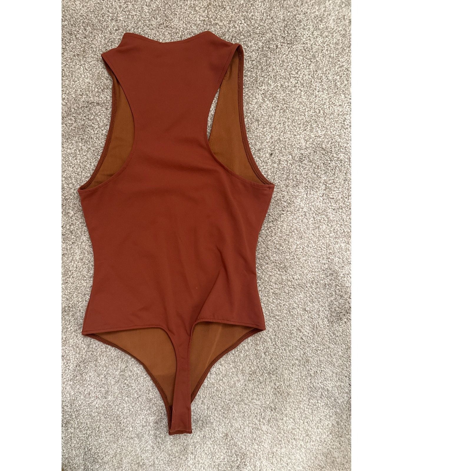 Free People Intimately Free People Deep V Thong&Keep It Going Bodysuit,S Size 27" / US 4 / IT 40 - 13 Thumbnail