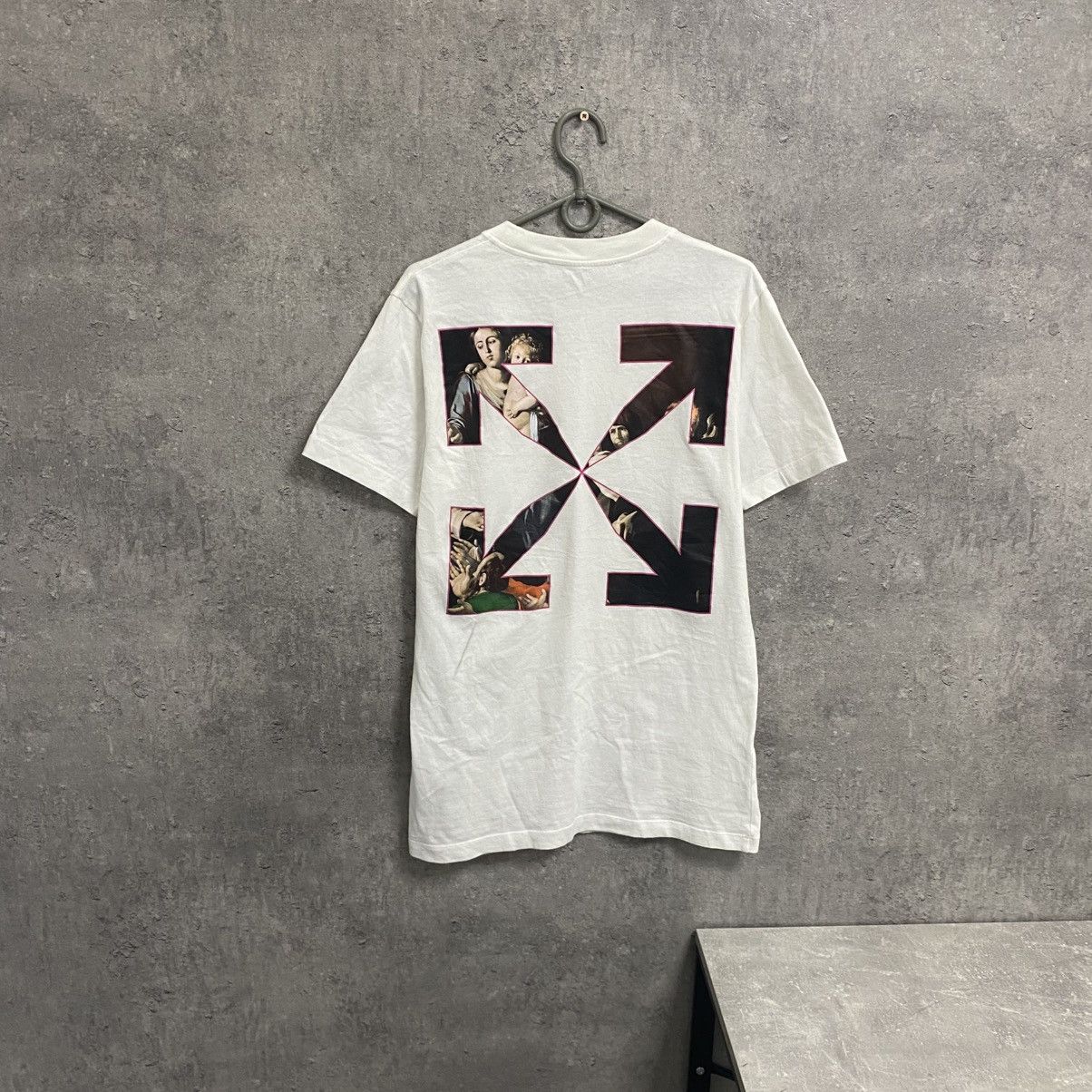 Off-White Off-White Caravaggio T-Shirt Big Logo Size US S / EU 44-46 / 1 - 6 Thumbnail