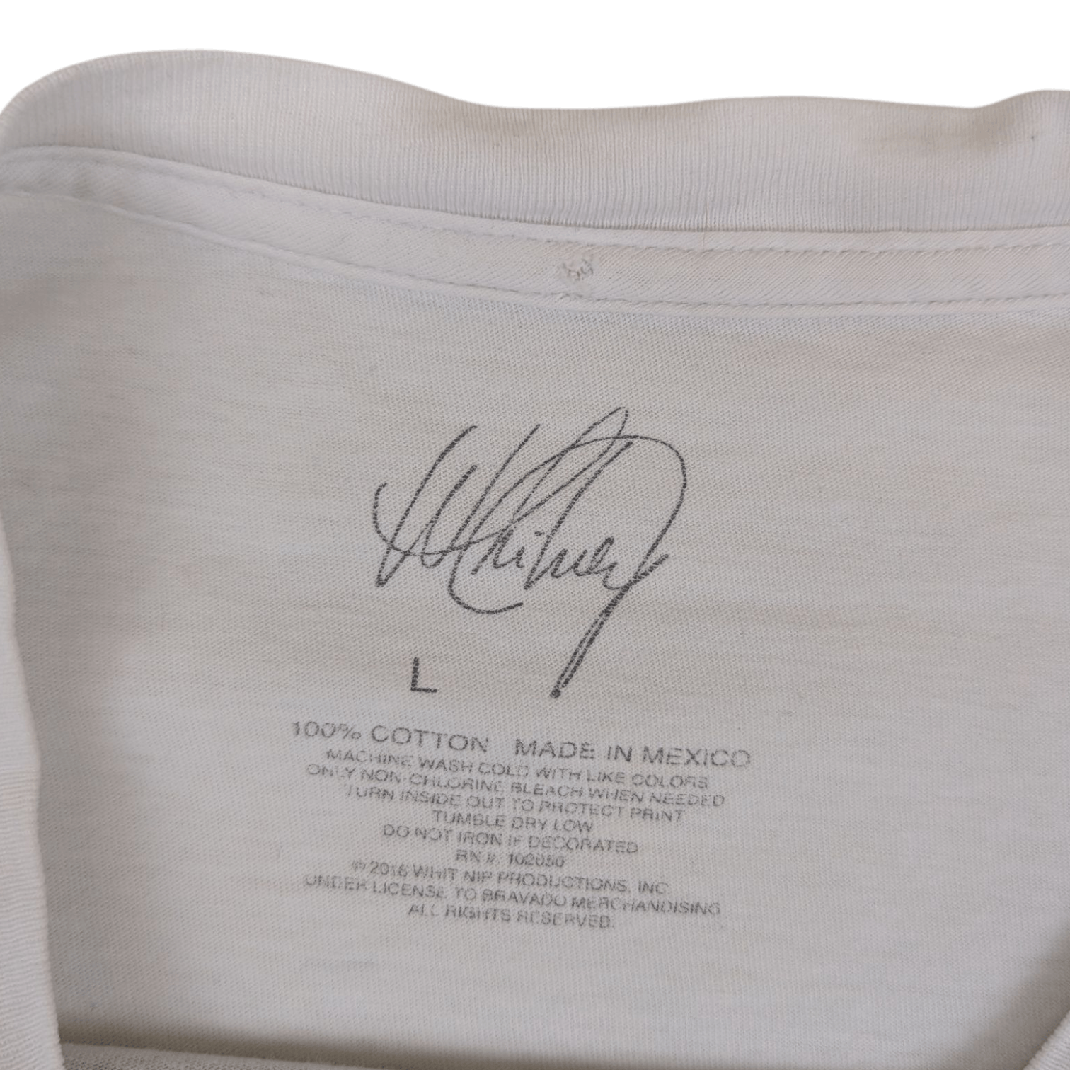 Rap Tees WHITNEY HOUSTON Singer T-Shirt Size US L / EU 52-54 / 3 - 11 Thumbnail