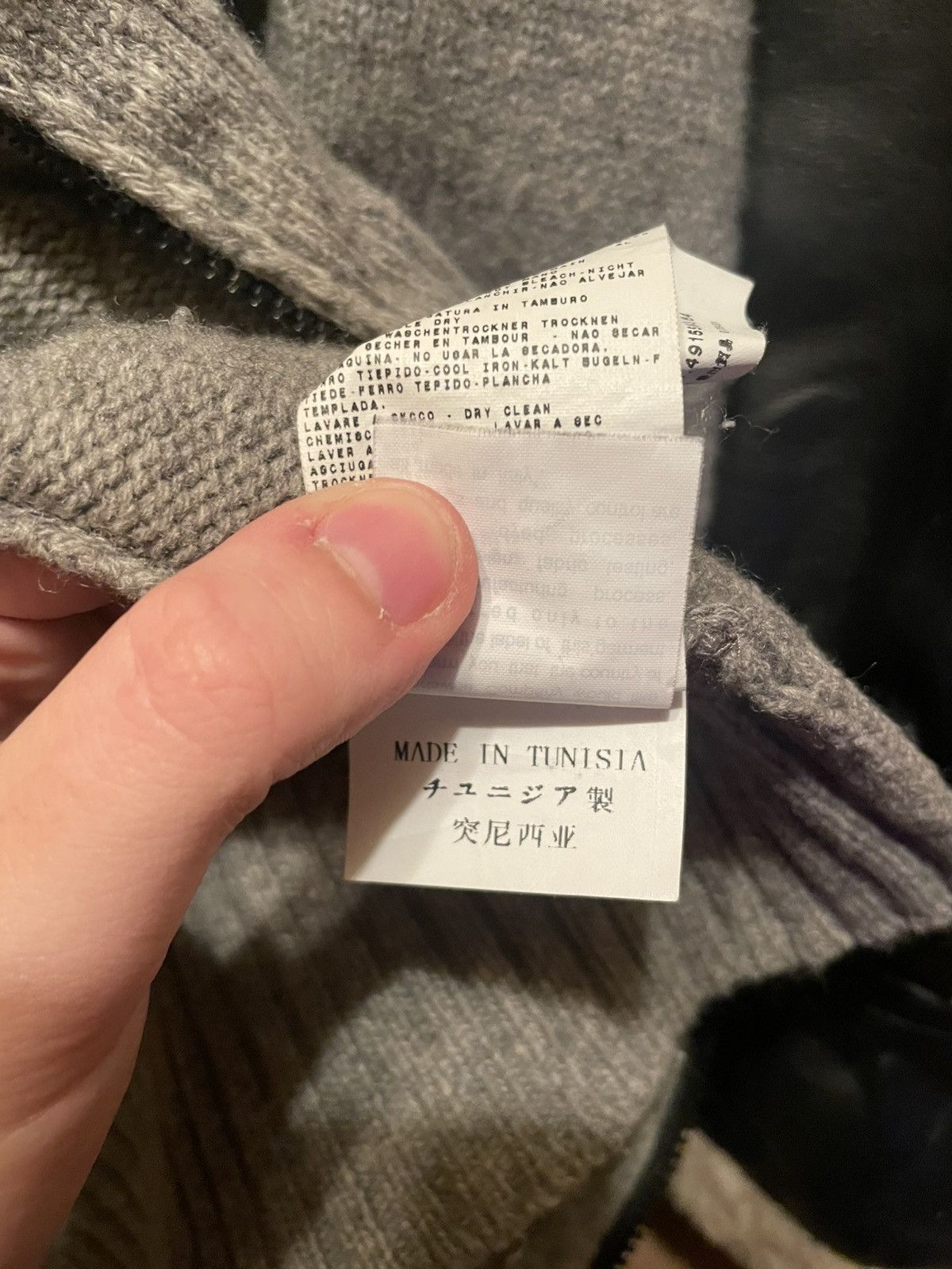 Stone Island × Vintage STONE ISLAND HOODED KNIT Size US XXL / EU 58 / 5 - 6 Thumbnail