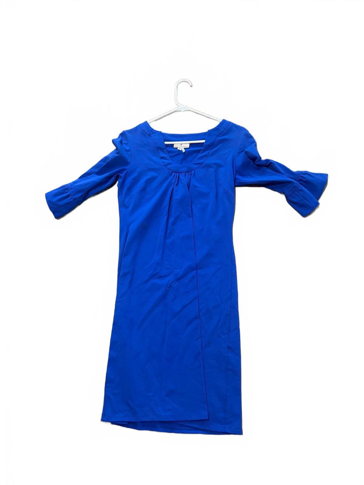 Other Jude Connally Royal Blue 3/4 Sleeve Dress Small Size S / US 4 / IT 40 - 1 Thumbnail