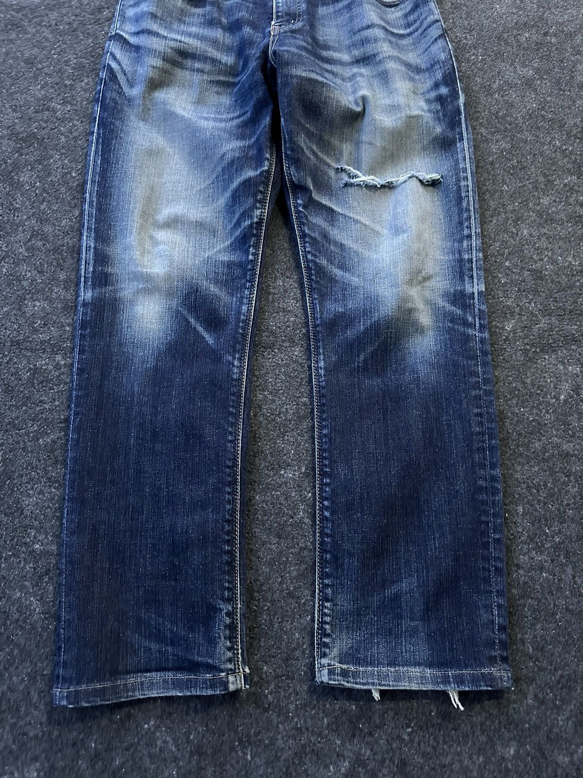 Edwin Vintage Edwin 503 Tokyo Fade Washed Denim 32x29 D294 Size US 32 / EU 48 - 3 Thumbnail