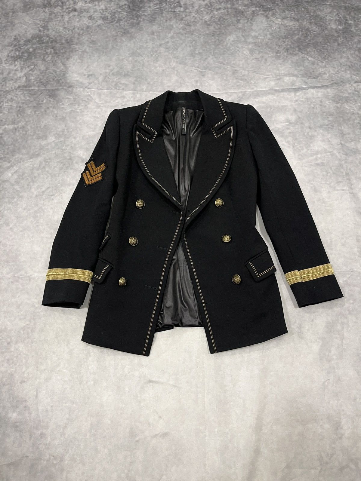 plein sud Plein Sud Vintage Military Napoleon Hussar Rare Jacket Size XS / US 0-2 / IT 36-38 - 6 Thumbnail