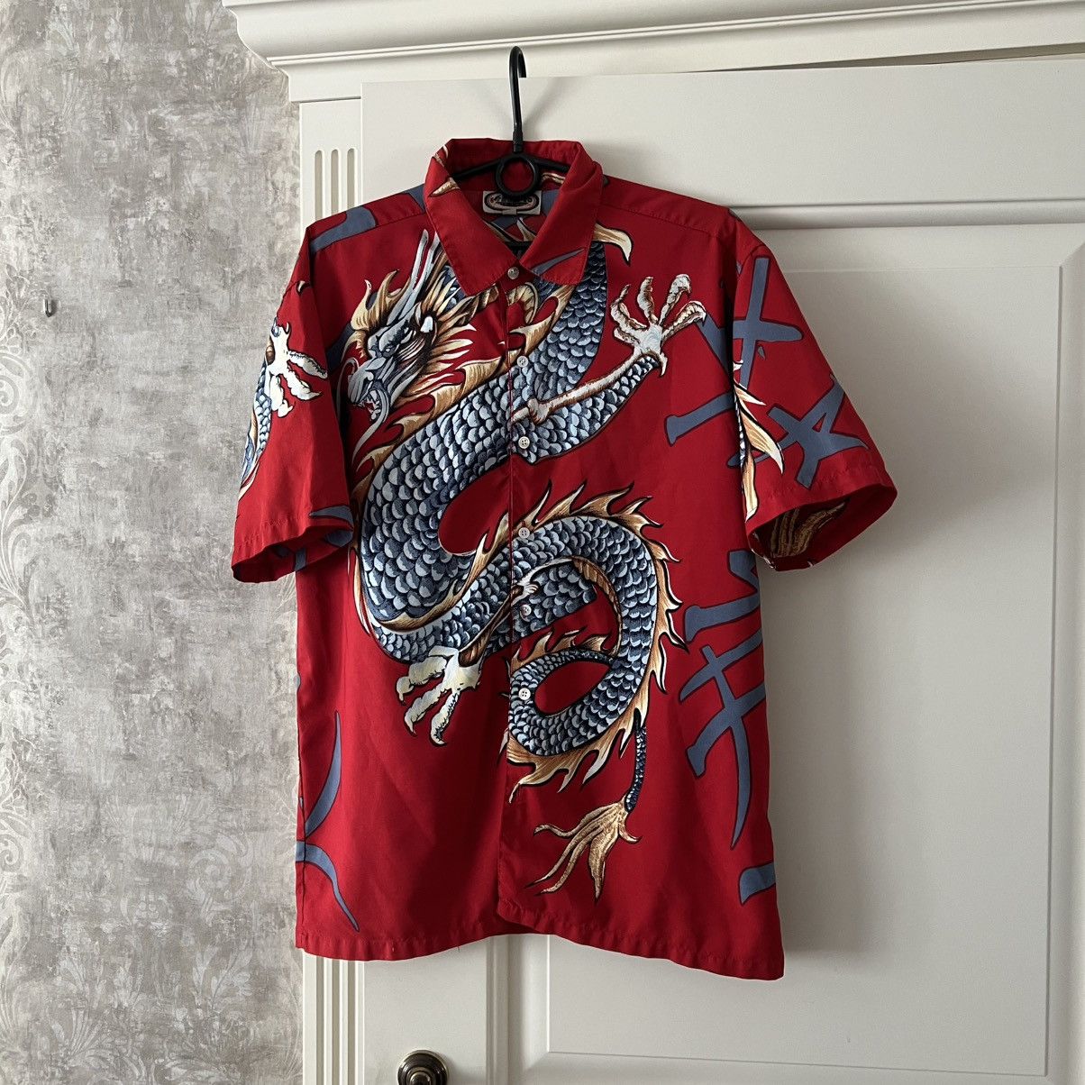 Japanese Brand Vintage Dragon Shirt Japanese Y2K Size US M / EU 48-50 / 2 - 1 Thumbnail