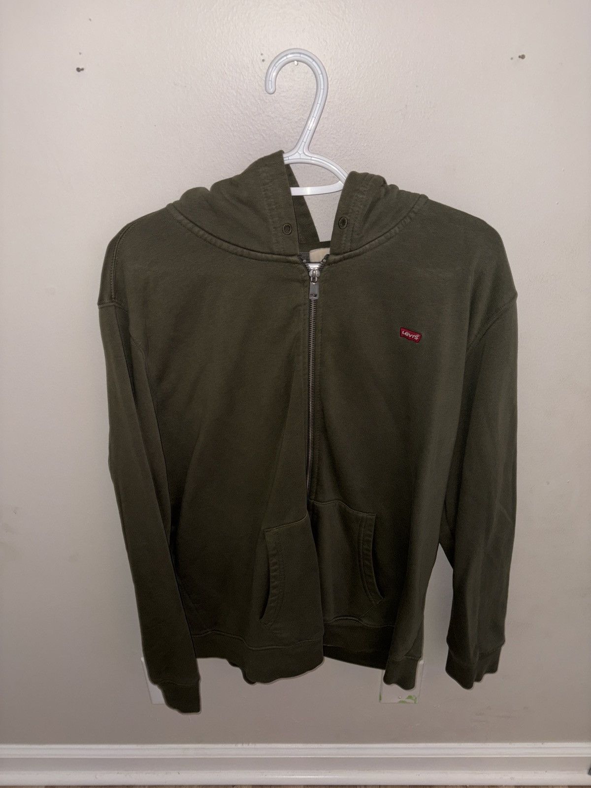 Levi's Vintage Clothing Olive Green Levi’s Hoodie Size US L / EU 52-54 / 3 - 1 Thumbnail