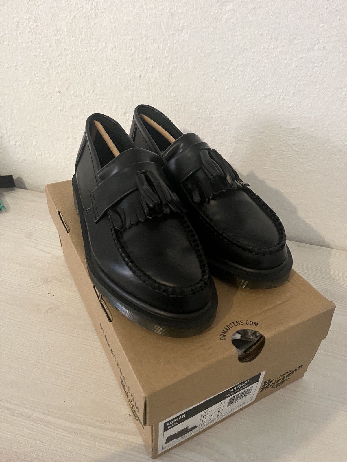 Dr. Martens [RARE] Diss Gacha x Dr. Martens Adrian Loafers + Signed Bill Size US 8 / EU 41 - 2 Thumbnail