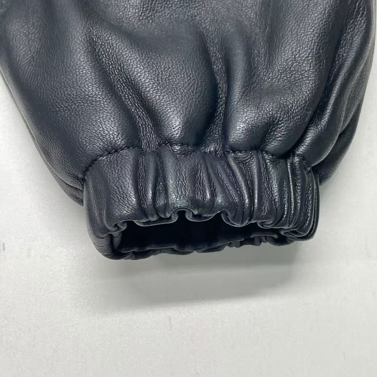 Balenciaga Balenciaga Leather Jacket with Cotton Padding-zp Size US S / EU 44-46 / 1 - 7 Thumbnail