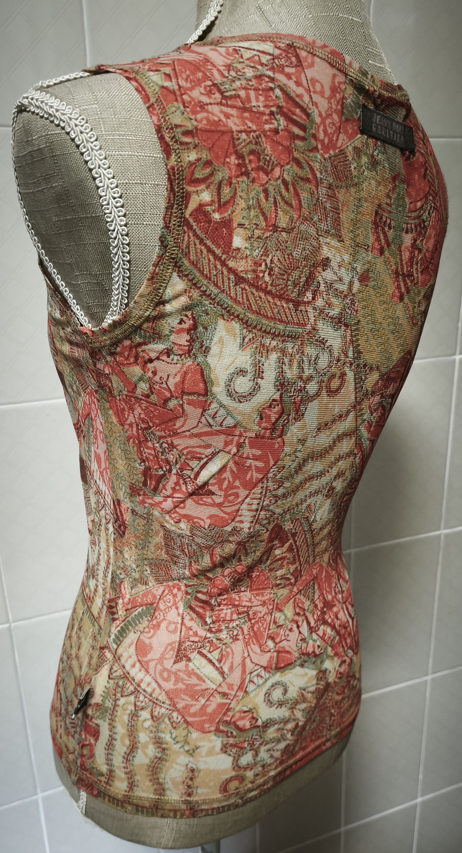Jean Paul Gaultier 2000's - Kamasutra print tank top Size S / US 4 / IT 40 - 9 Thumbnail
