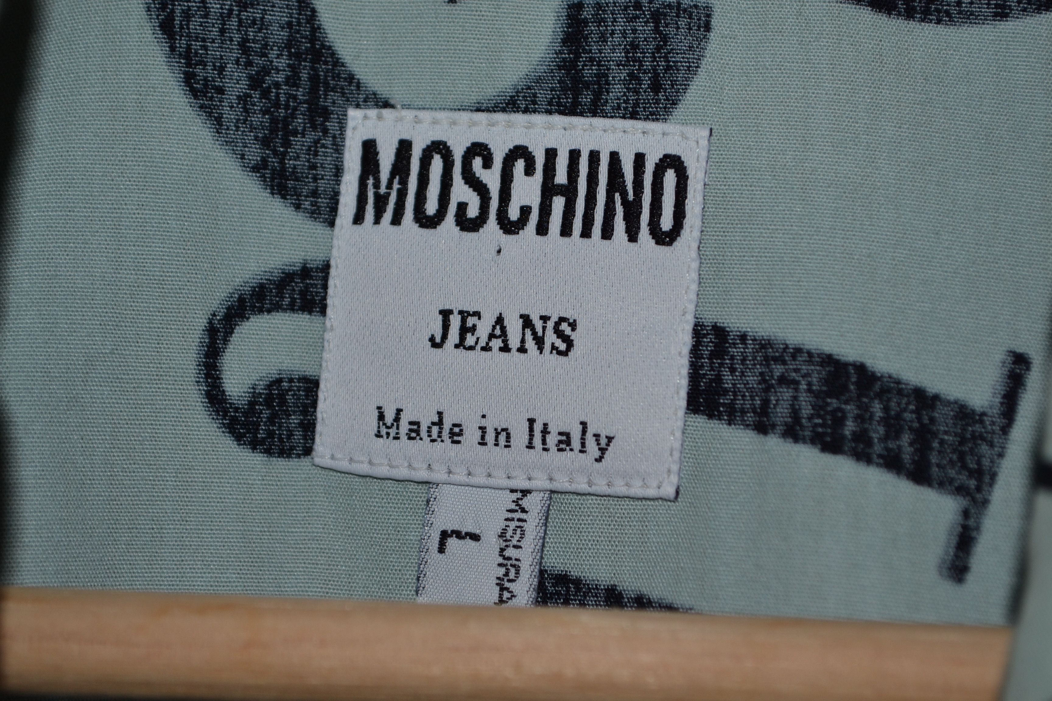 Moschino Moschino Jeans Vintage Famous Iconic Slogan Shirt L Size US L / EU 52-54 / 3 - 5 Thumbnail