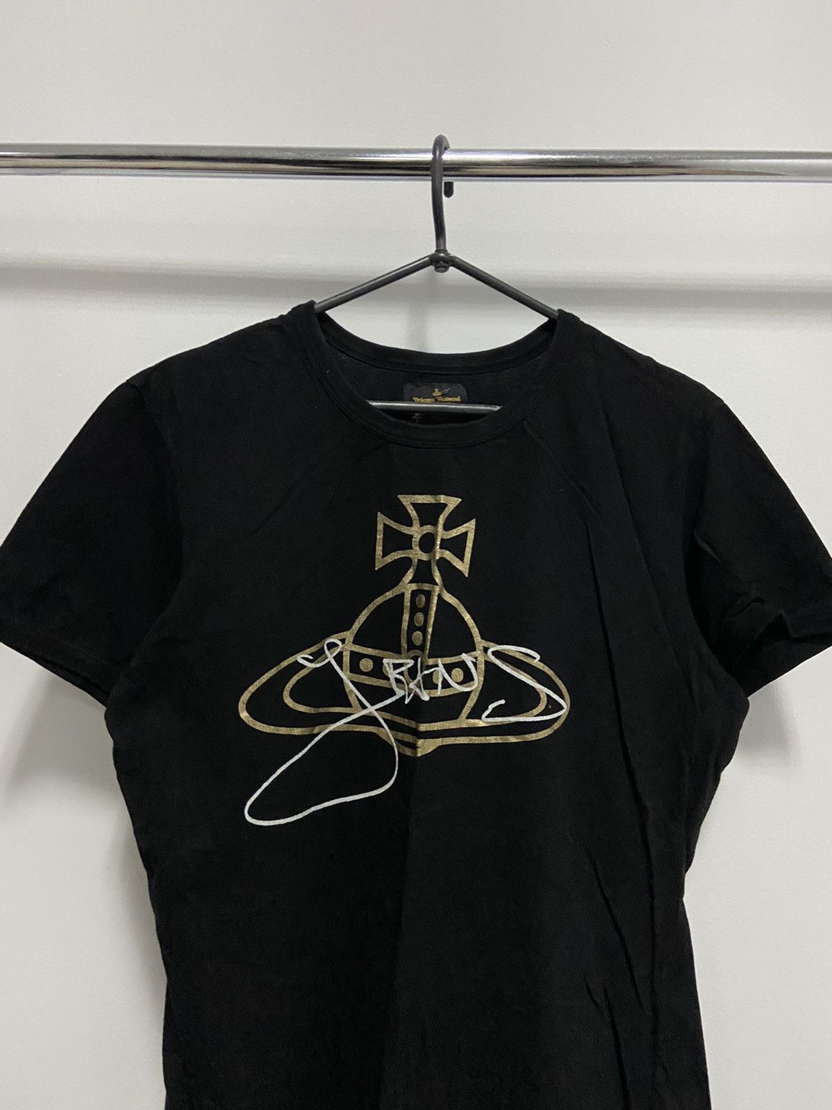 Vintage × Vivienne Westwood Vivienne Westwood Big Logo Vintage T shirt Luxury Size US L / EU 52-54 / 3 - 2 Thumbnail