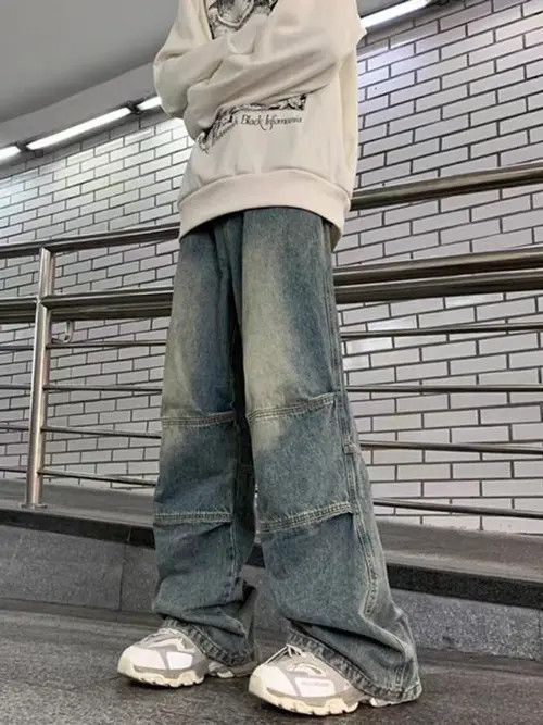 Japanese Brand Mayuko x Kanno Light Blue High Street Vintage Loose Jeans Size US 30 / EU 46 - 6 Thumbnail