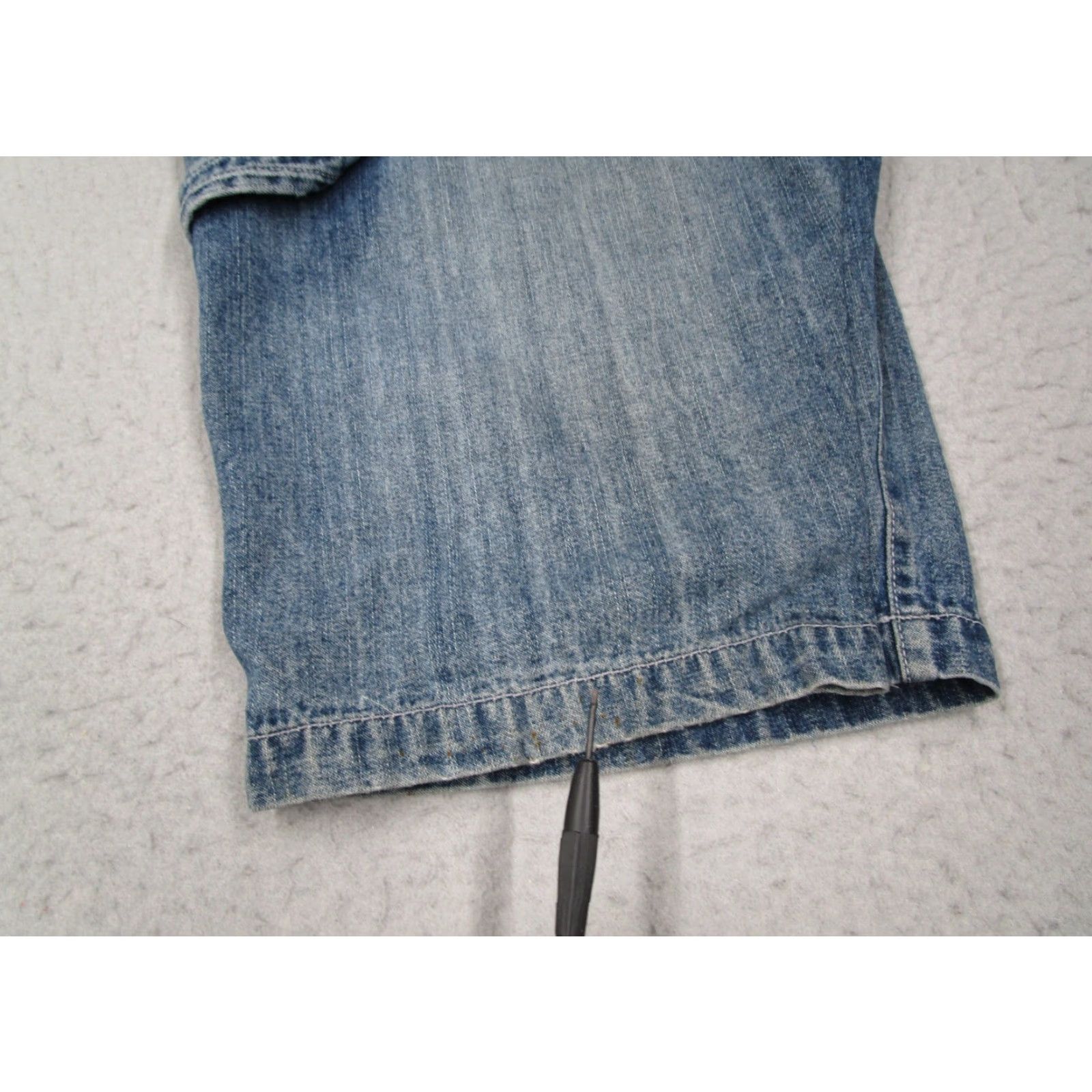 Vintage VINTAGE PACO Denim Shorts Carpenter Style 34 Men Blue 13" Inseam 5-Pocket Workwear 90s Grunge Mens Size US 34 / EU 50 - 4 Thumbnail