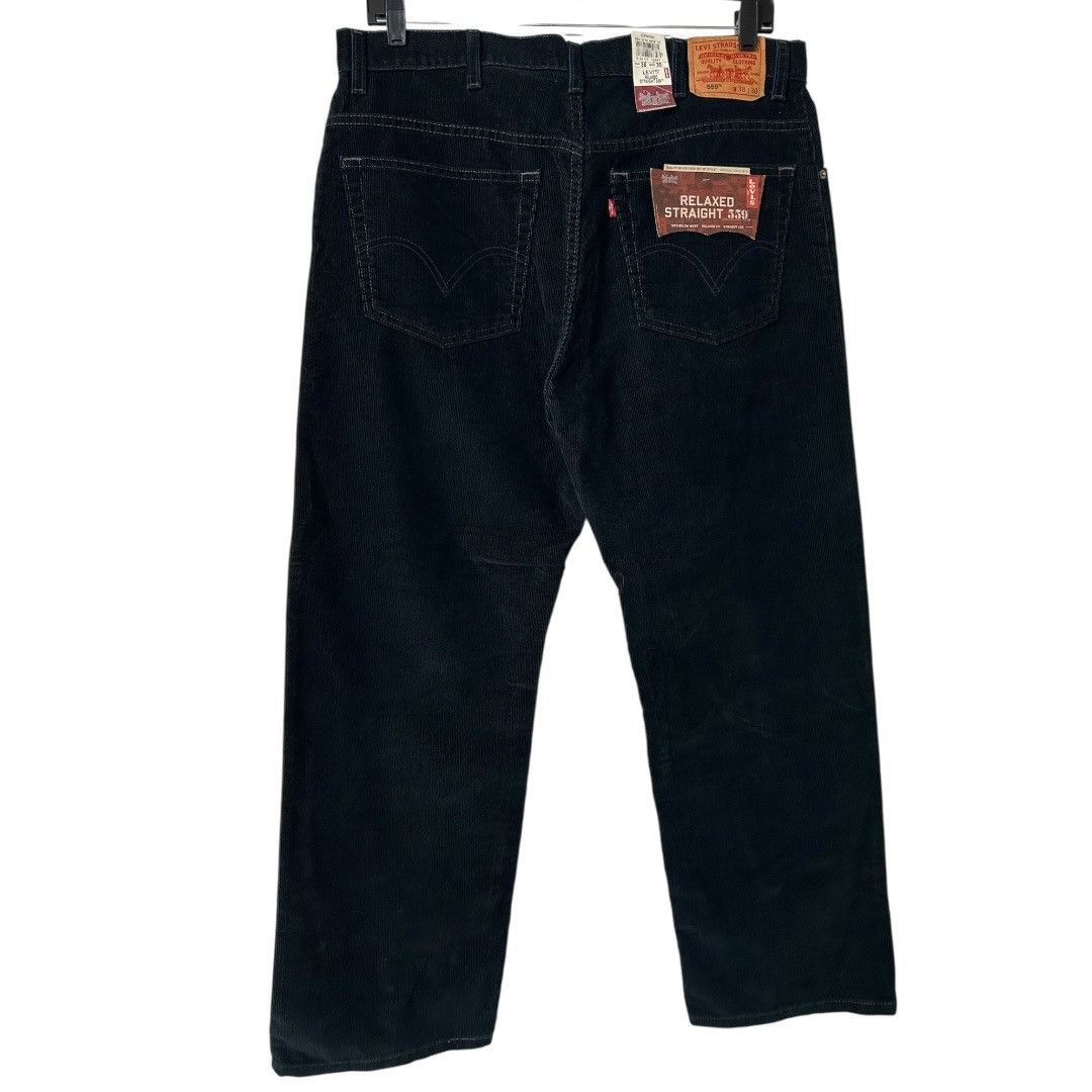Levi's NWT Vintage Levi's Black Corduroy Pants 559 Relaxed Straight Size US 38 / EU 54 - 1 Thumbnail