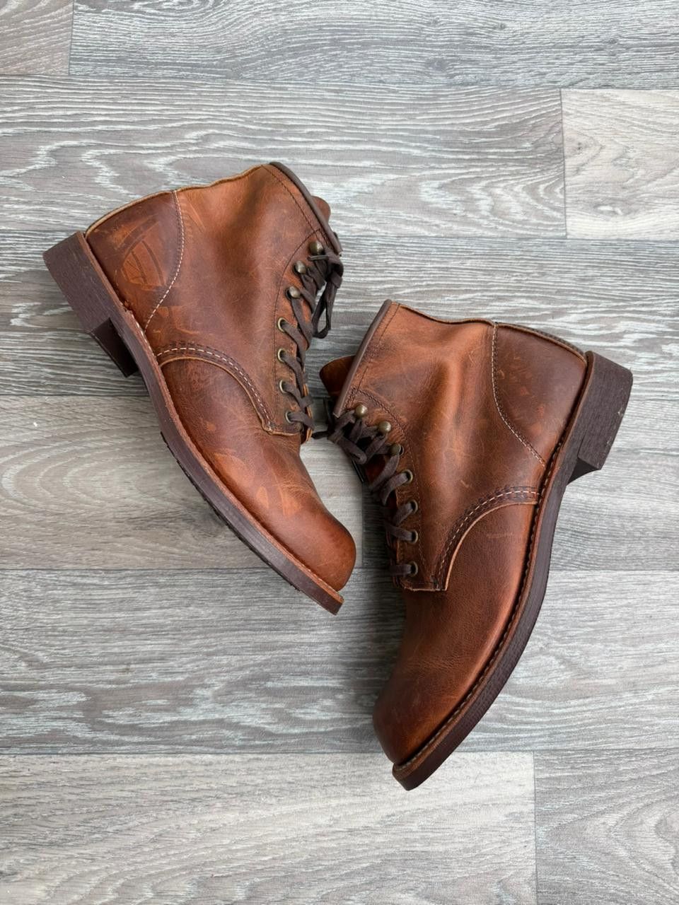 Red Wing Red Wing Blacksmith 3343 Brown Leather Boots Sz 7.5 UK Size US 8.5 / EU 41-42 - 5 Thumbnail