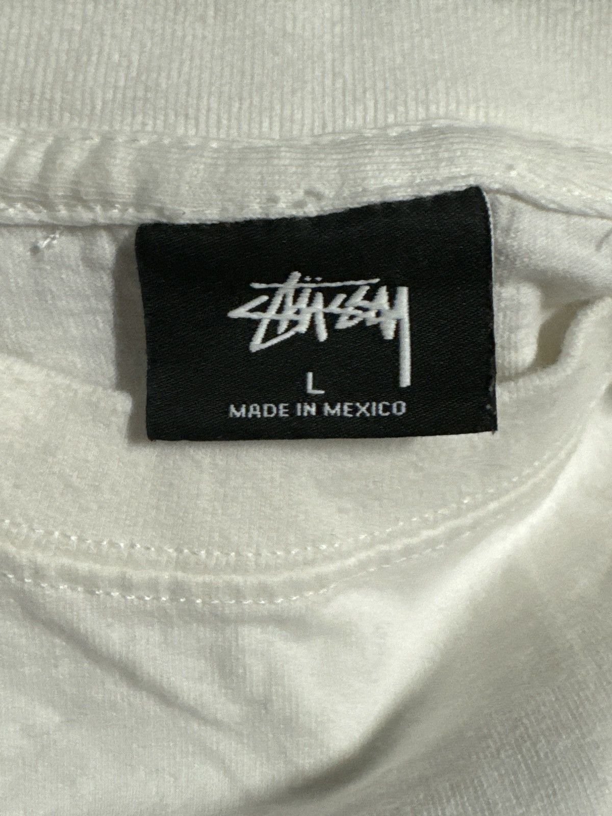 Stussy × Virgil Abloh Rare Exclusive Stussy X Off White Virgil Abloh Tee Size US L / EU 52-54 / 3 - 6 Thumbnail