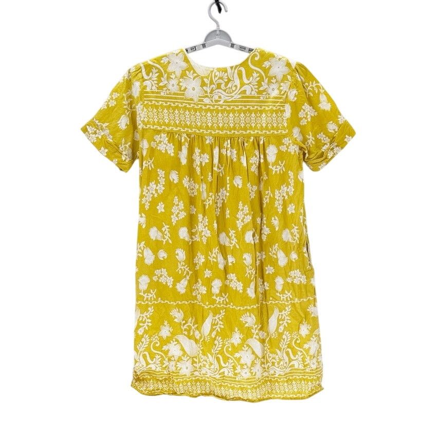 Other CW Classics House Dress Size 2X Yellow batik flowy pockets Size XXL / US 16-18 / IT 52-54 - 2 Thumbnail