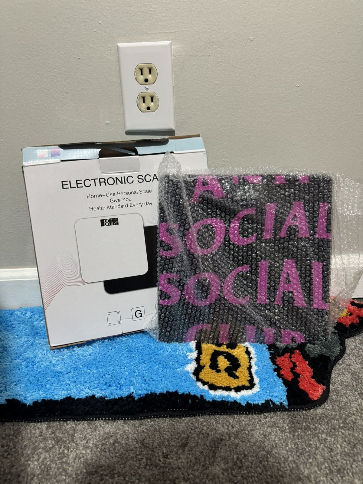 Anti Social Social Club Anti Social Social Club Digital Weight Scale Size ONE SIZE - 1 Thumbnail