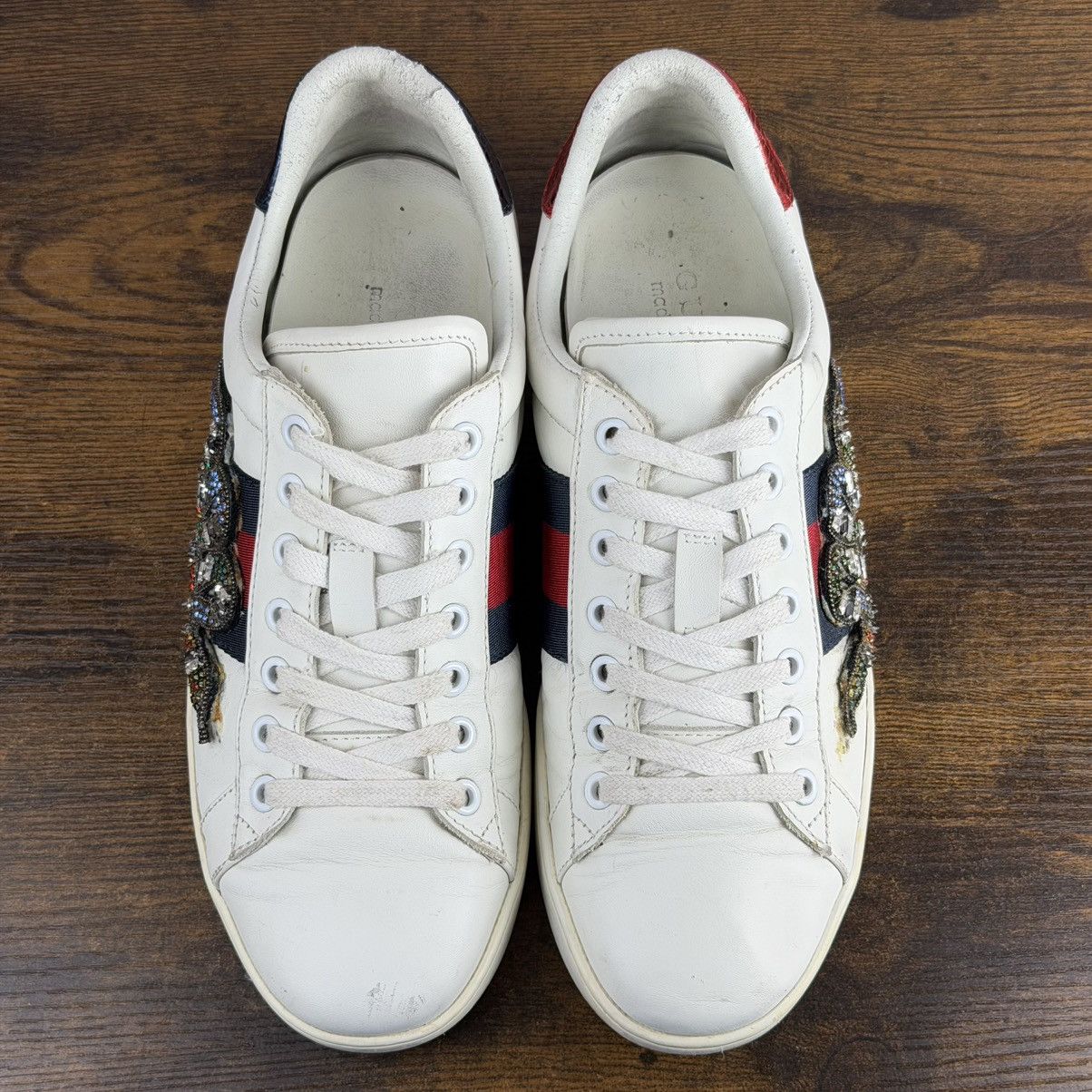 Gucci Gucci Ace Low Kingsnake Size 40 EU / 7 UK / 10 US Italy Rare Size US 10 / IT 40 - 5 Thumbnail