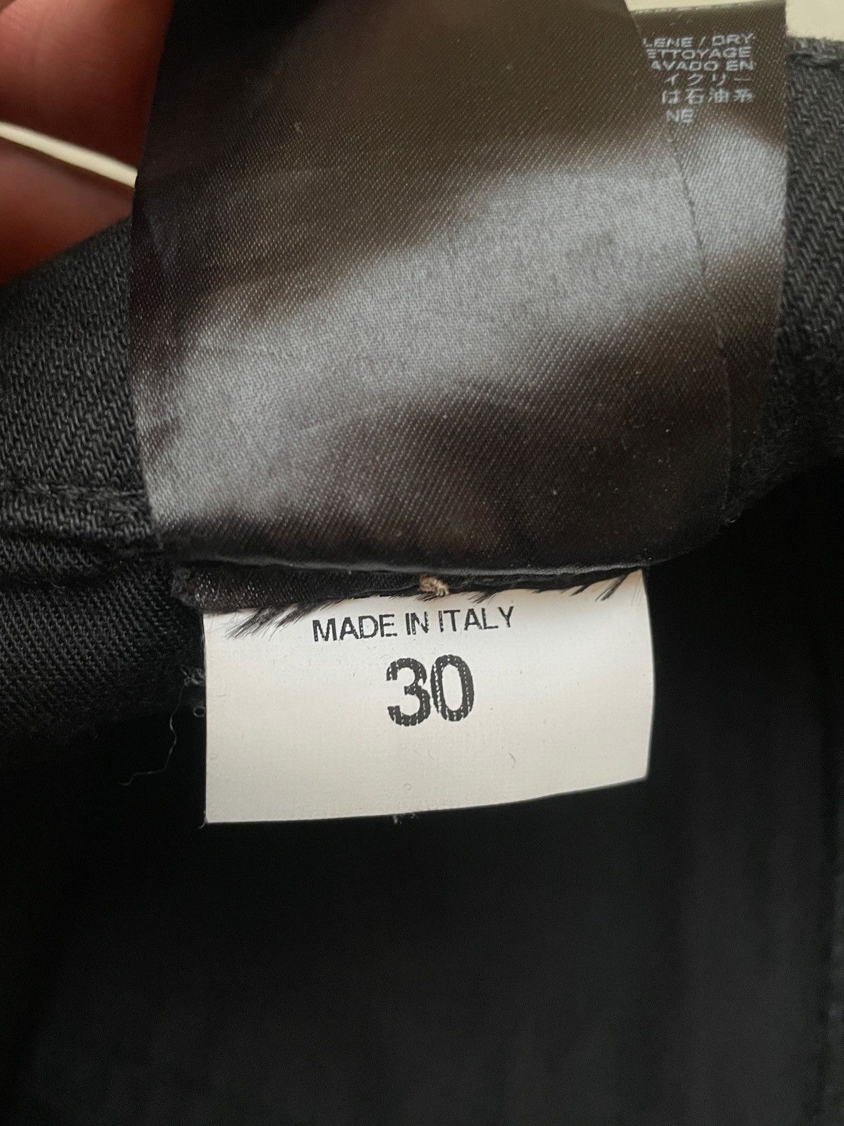 Marcelo Burlon Marcelo Burlon Distressed Black Denim Jeans 30 Italy Size US 30 / EU 46 - 22 Thumbnail