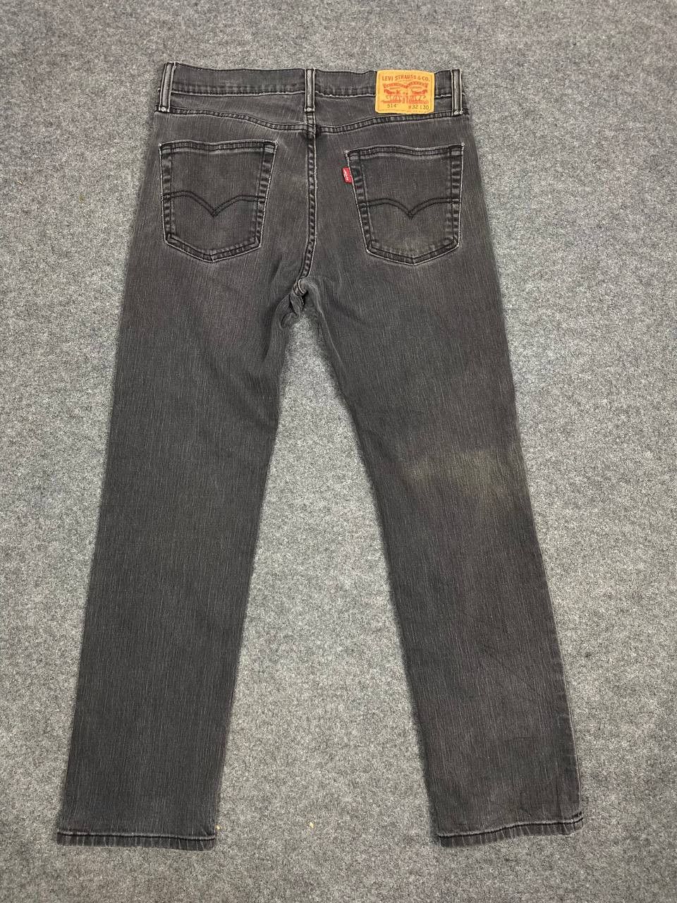 Levi's levis 514 faded black distressed denim Size US 34 / EU 50 - 1 Thumbnail