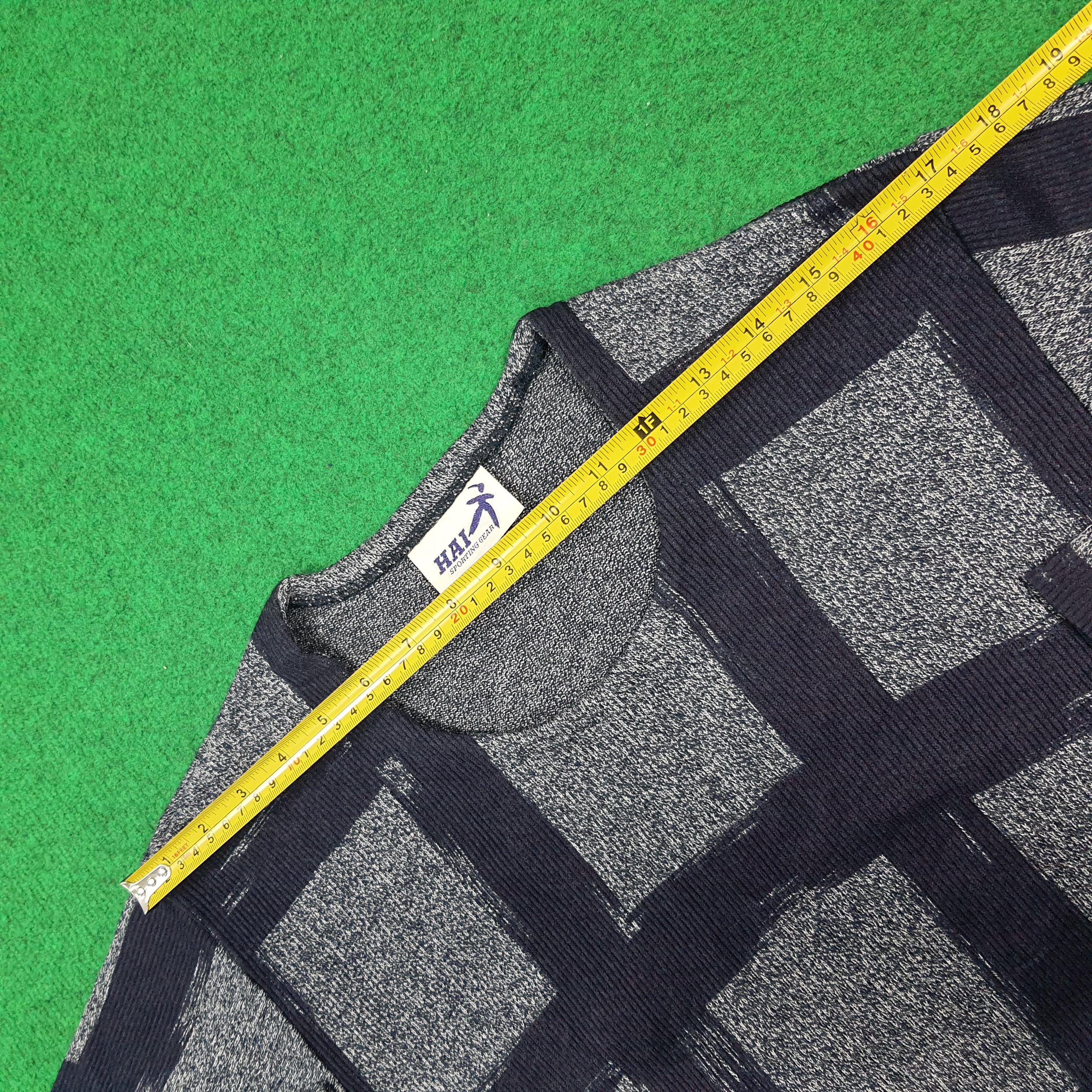 Hai Sporting Gear HAI Sporting Gear Blend Knit Textured Plaid Shirt C294N54 Size S / US 4 / IT 40 - 9 Thumbnail