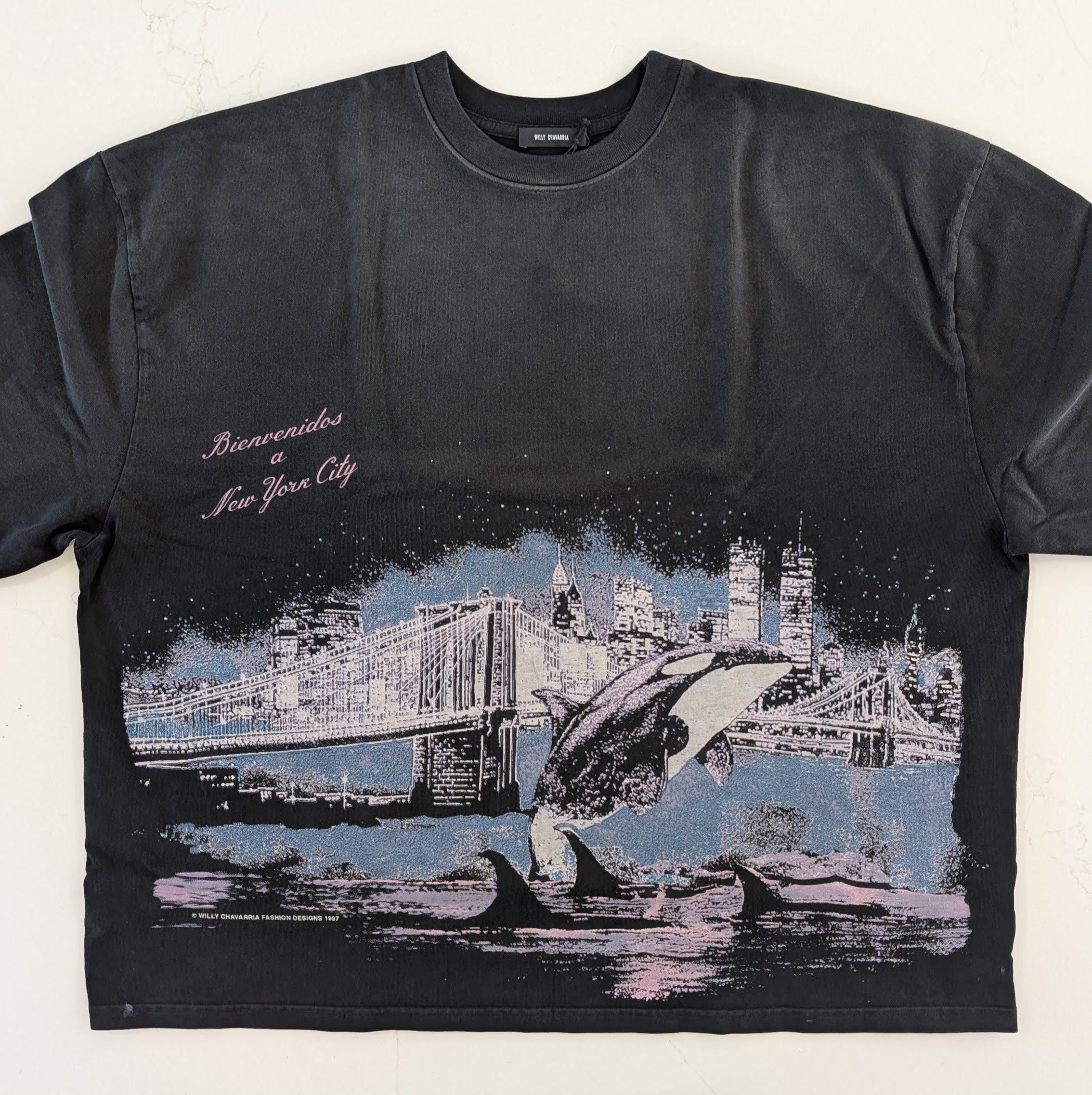 Willy Chavarria WILLY CHAVARRIA Free Willy Buffalo Tee Medium Size US M / EU 48-50 / 2 - 1 Thumbnail