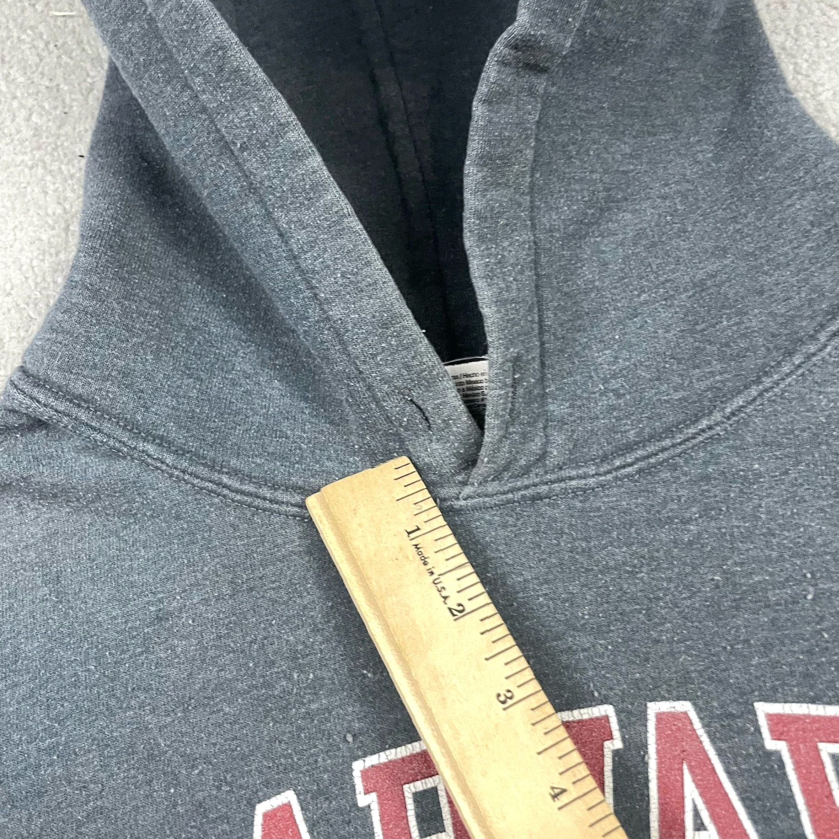 Logo 7 VINTAGE Harvard University Hoodie Adult S Gray Logo Pullover 90s College University Mens Sweatshirt Graphic Print Hooded Pockets Spring/Fall Inspired Size US S / EU 44-46 / 1 - 4 Thumbnail