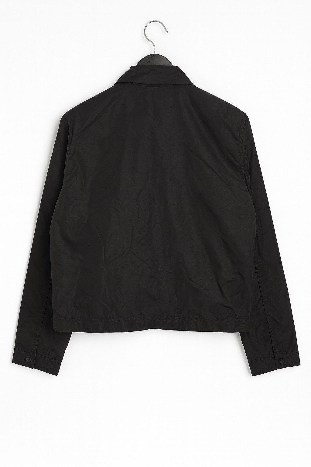 Japanese Brand ACID JAZZ MEN Black Nylon Jacket Minimalist 1990s Streetwear Size US S / EU 44-46 / 1 - 2 Thumbnail