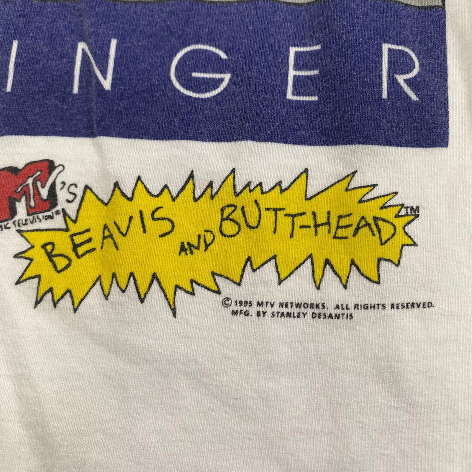 Other Vintage 1995 Beavis and Butthead Tommy Pull My Finger Shirt Size US M / EU 48-50 / 2 - 3 Thumbnail