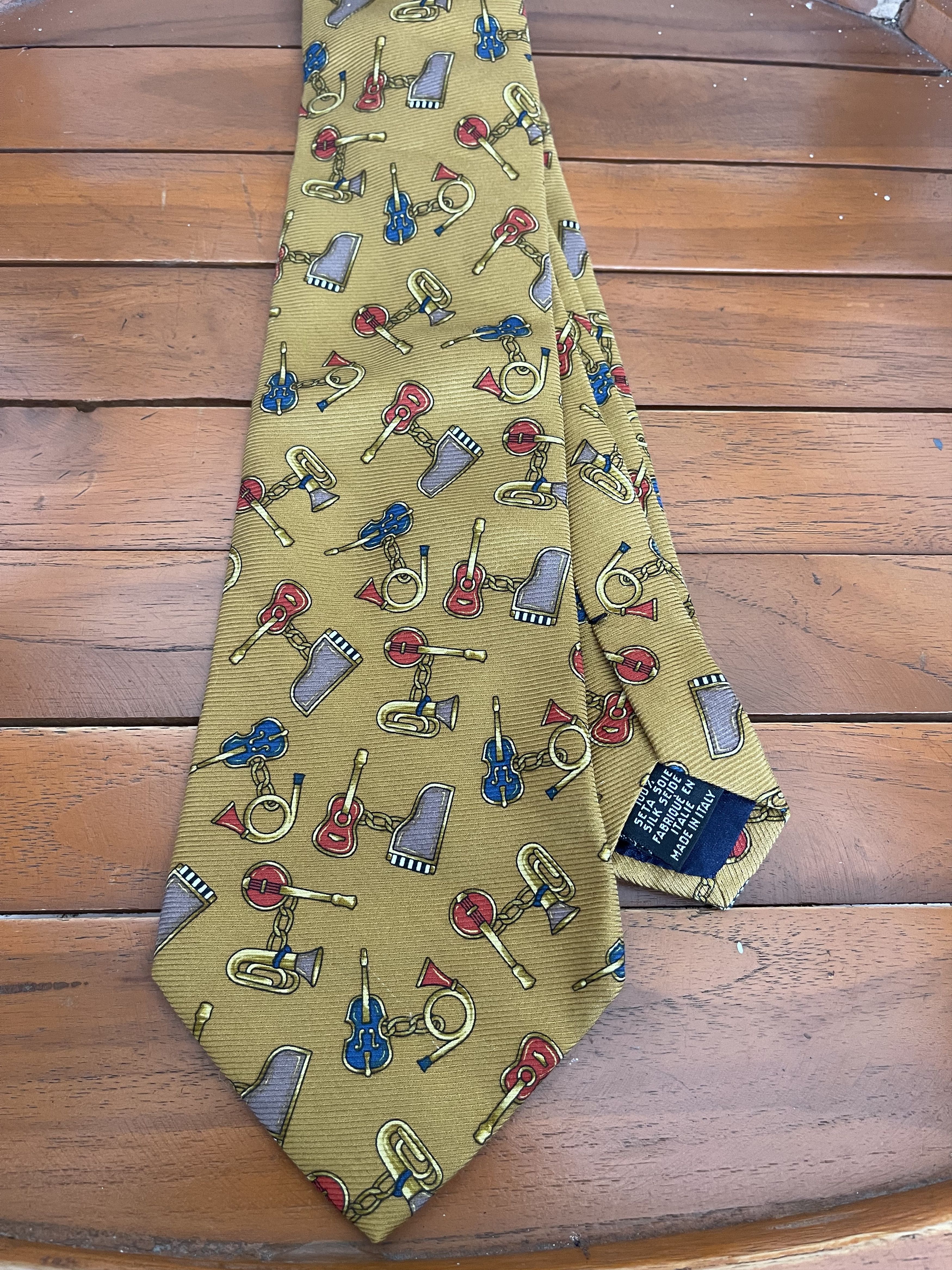 Chanel Vintage Chanel Neckties Made in Italy Size ONE SIZE - 6 Thumbnail