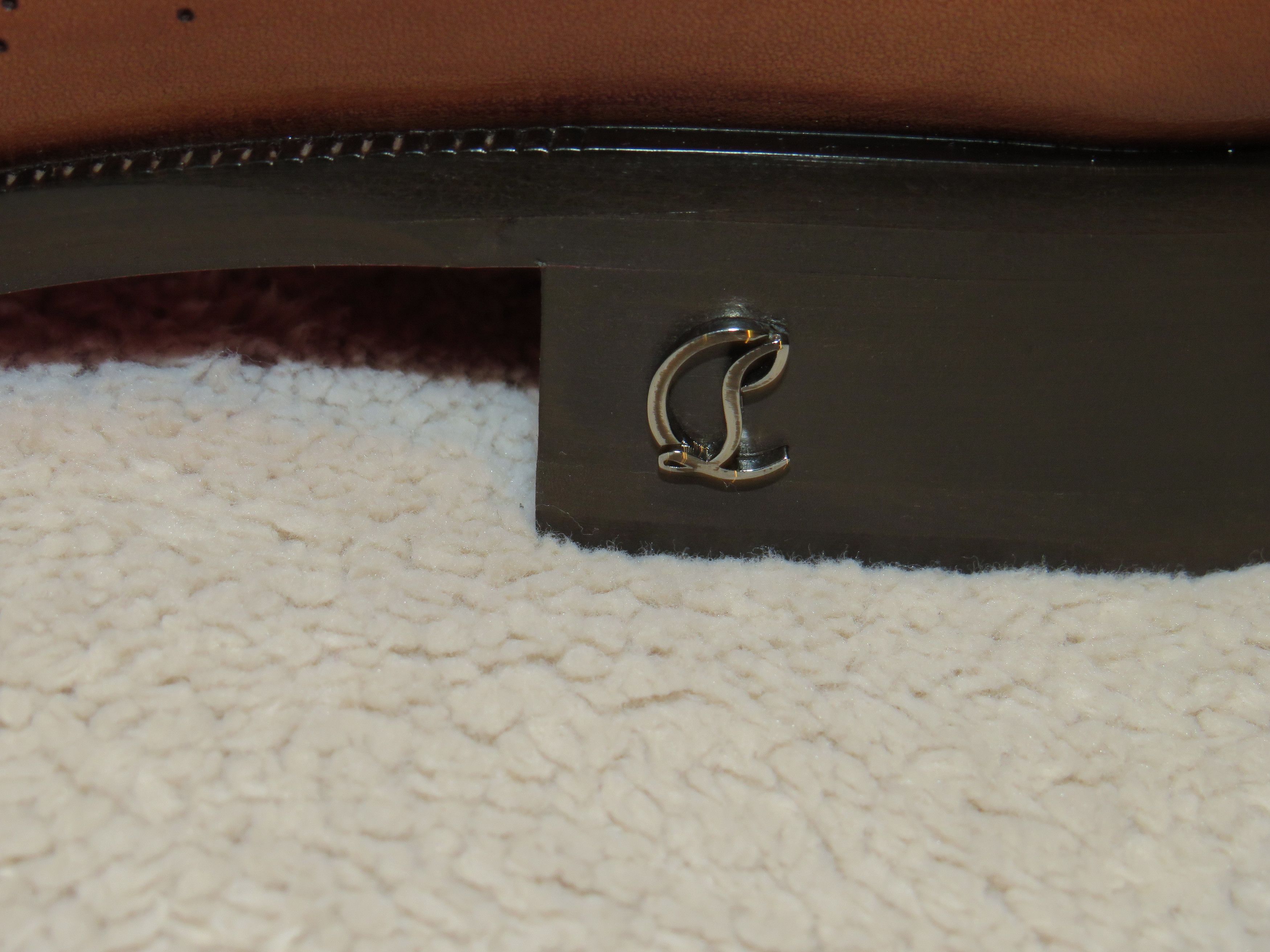 Christian Louboutin Corteobello Havane Medallion Red Bottom Oxford US 13 NWB Size US 13 / EU 46 - 11 Thumbnail