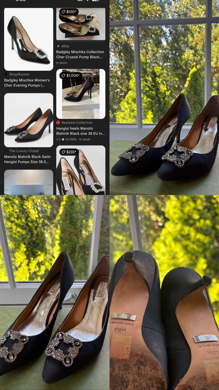 Badgley Mischka Badgley Mischka Collection Cher Crystal Pump heels Size US 8.5 / IT 38.5 - 6 Thumbnail