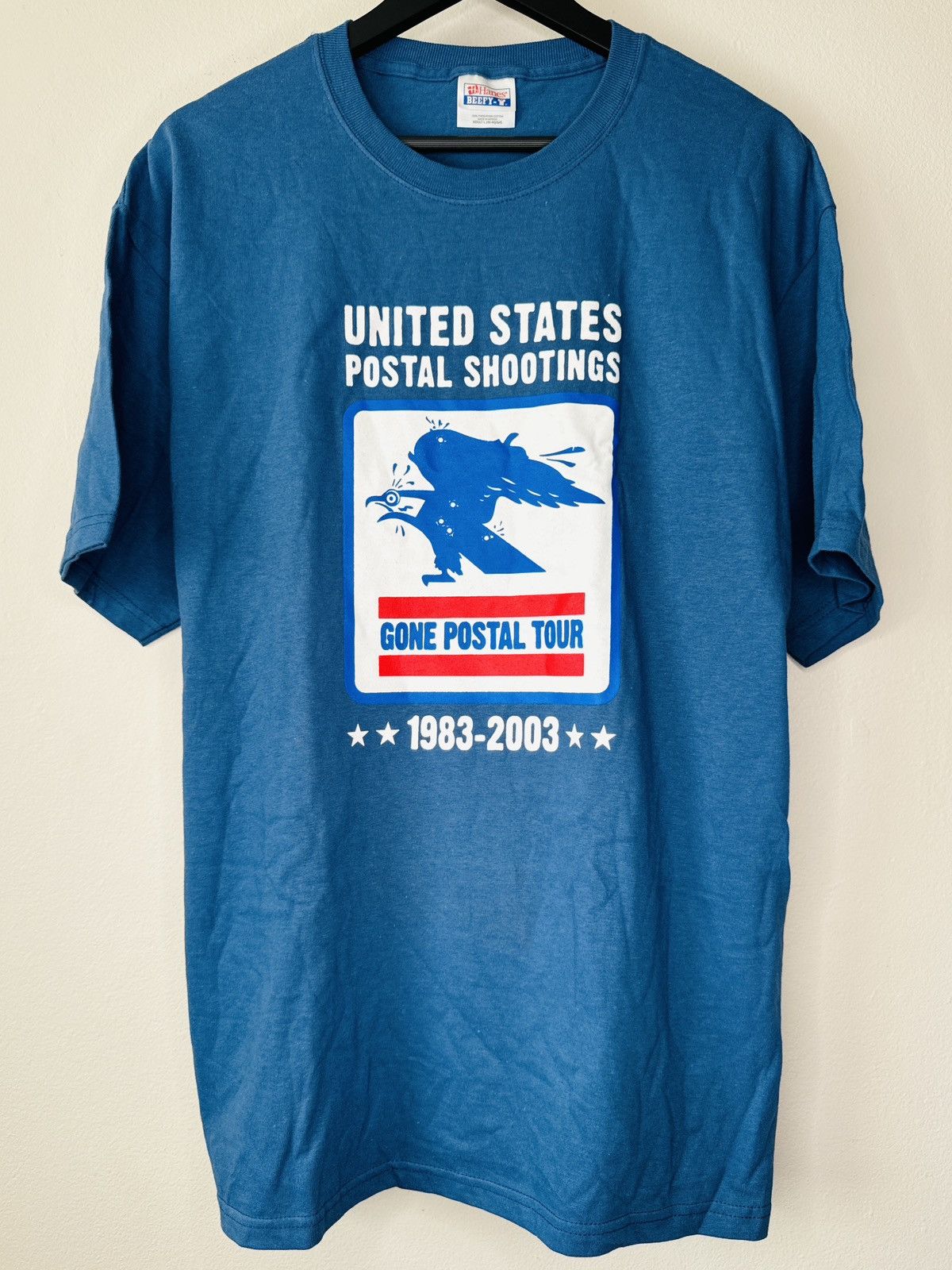 Vintage Vintage Postal Shootings Tour 1983 - 2003 T Shirt Size US L / EU 52-54 / 3 - 1 Thumbnail