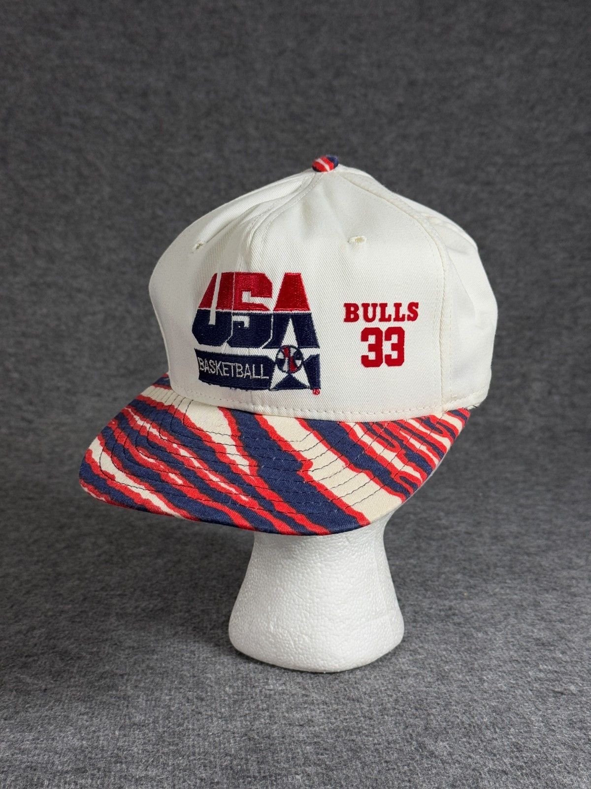 NBA Vintage USA Dream Team Scottie Pippen Snapback Hat Rare Size ONE SIZE - 1 Thumbnail