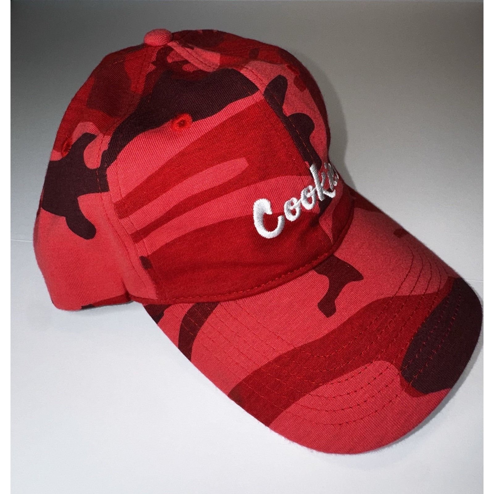 Cookies Cookies Red Camo Strapback Adjustable Streetwear Cap nwot Size ONE SIZE - 2 Thumbnail