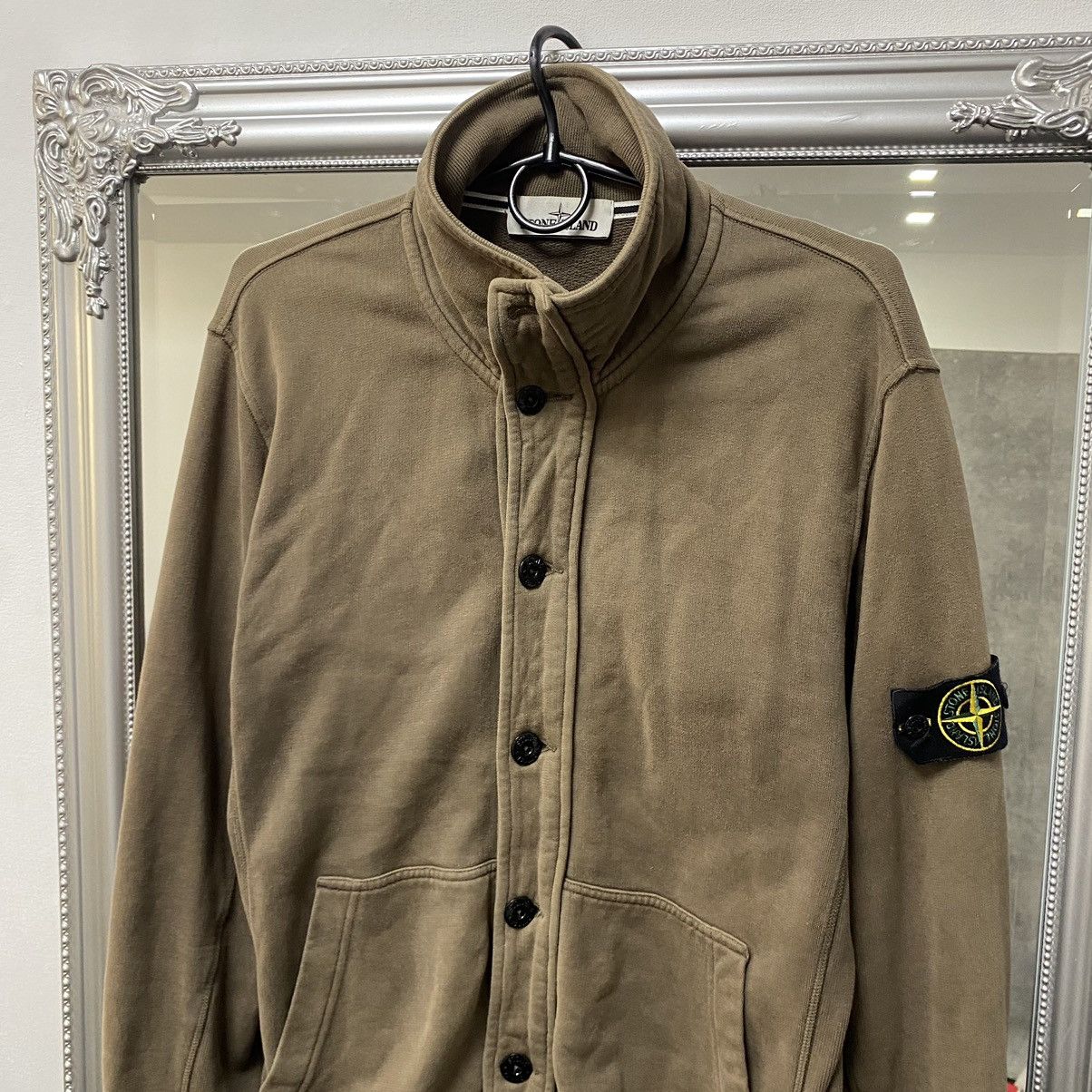 Stone Island Vintage Stone island cardigan Size US L / EU 52-54 / 3 - 2 Thumbnail