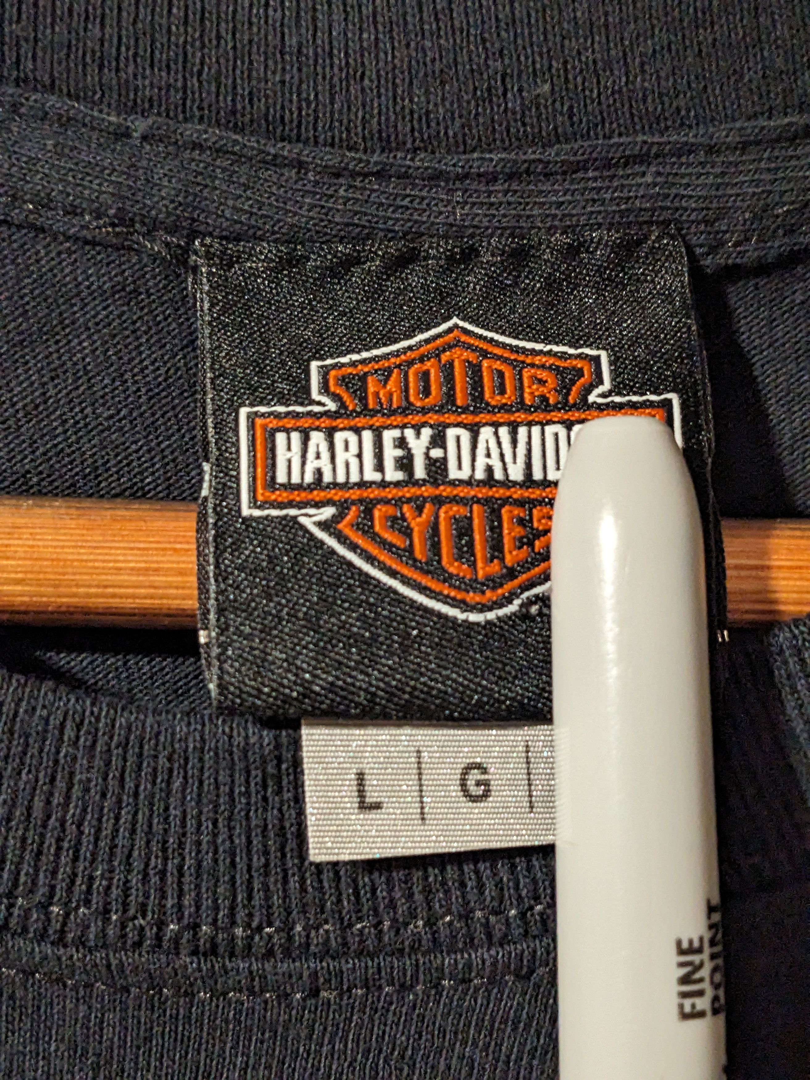 Gildan × Harley Davidson Harley Davidson Motorcycle We Make Fat Guys Large T-Shirt Size US L / EU 52-54 / 3 - 6 Thumbnail