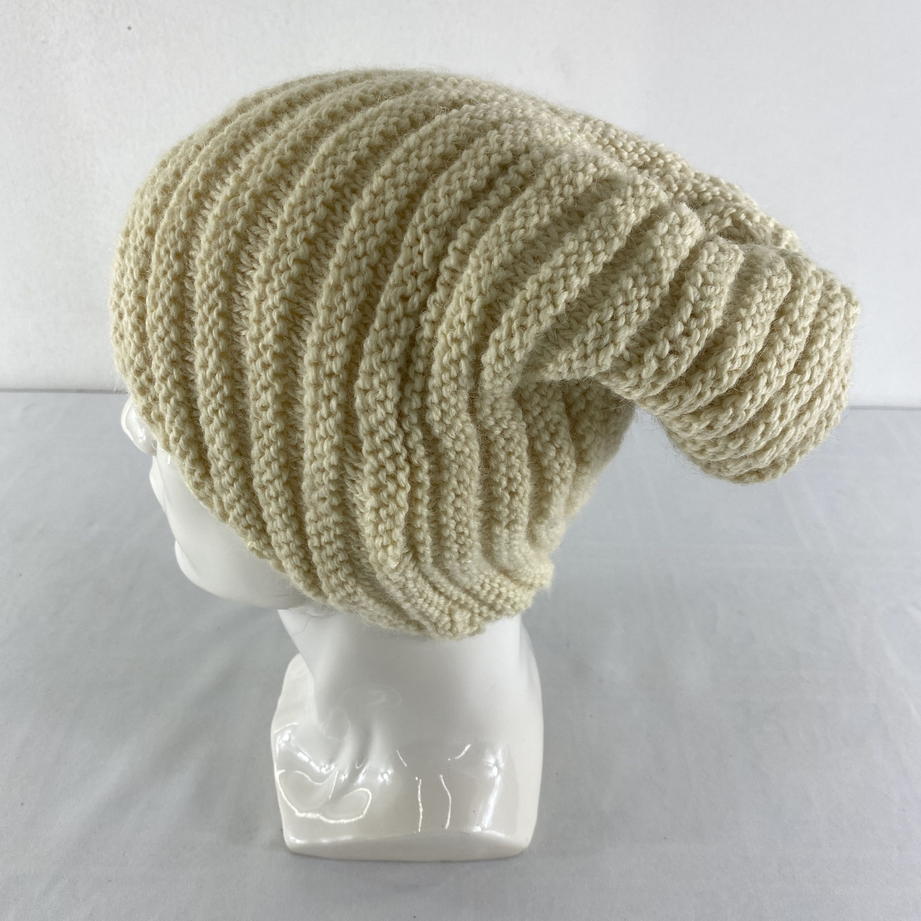 Japanese Brand Simple Plain Snow Cap Hat Beanie -BN613 Size ONE SIZE - 2 Thumbnail