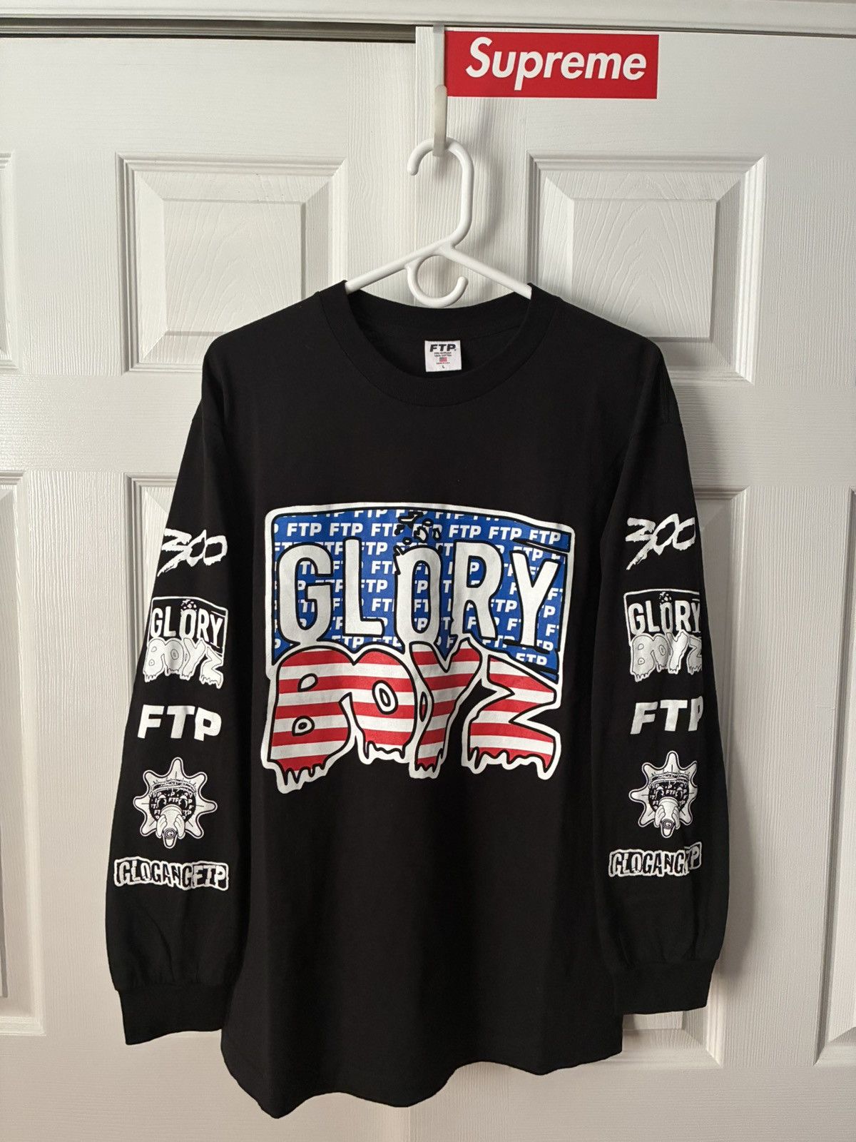 GLO GANG × FTP fuck the population FTP X GLO GANG 