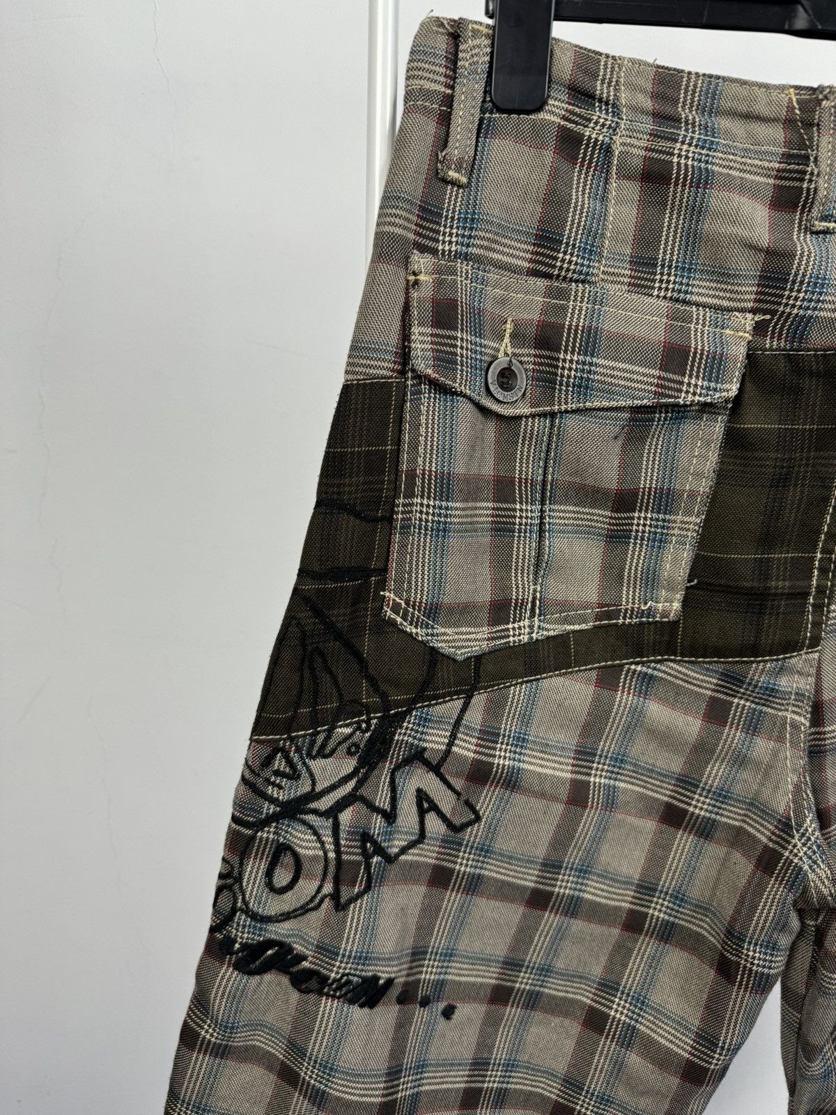 Volcom Vintage Volcom Scout Cargo Checkered Shorts Size US 34 / EU 50 - 5 Thumbnail