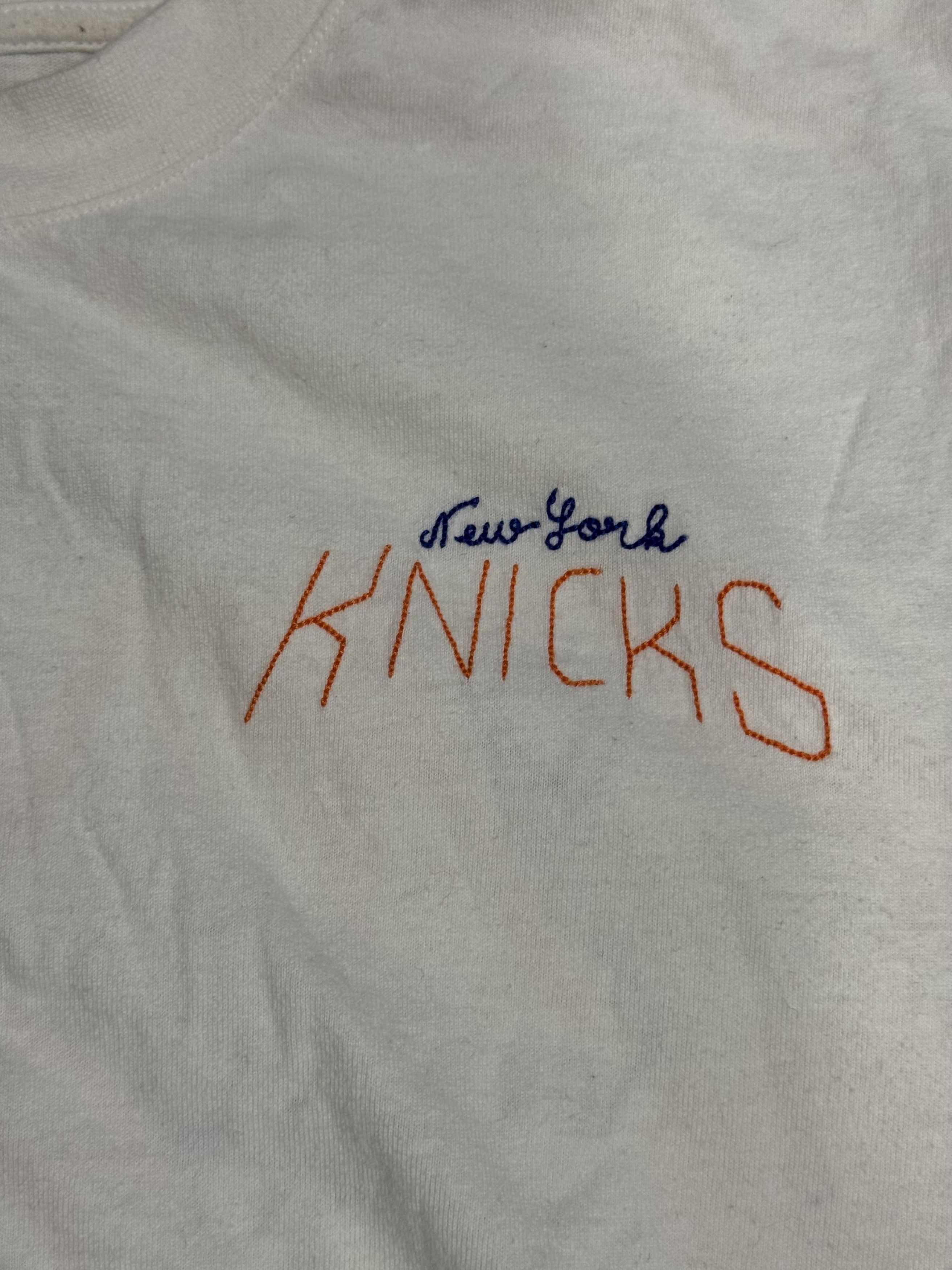 Maison Labiche Maison Labiche x NBA Knicks embroidered t shirt Size US XL / EU 56 / 4 - 3 Thumbnail