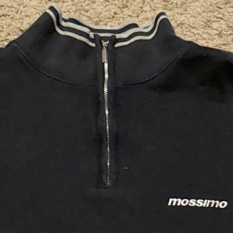 Mossimo VINTAGE MOSSIMO QUARTER ZIP SWEATSHIRT Size US L / EU 52-54 / 3 - 4 Thumbnail